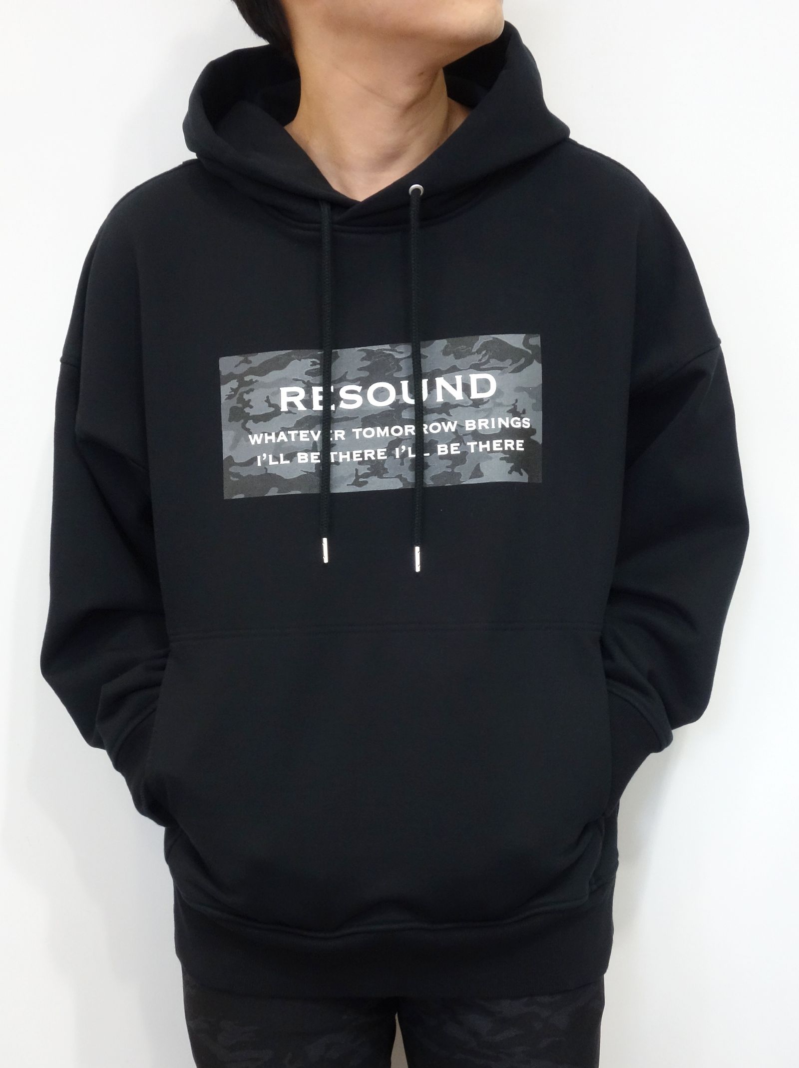 CAMOUFLAGE BOX ROGO LOOSE HOODIE / RC19-C-002 / ボックスロゴパーカー