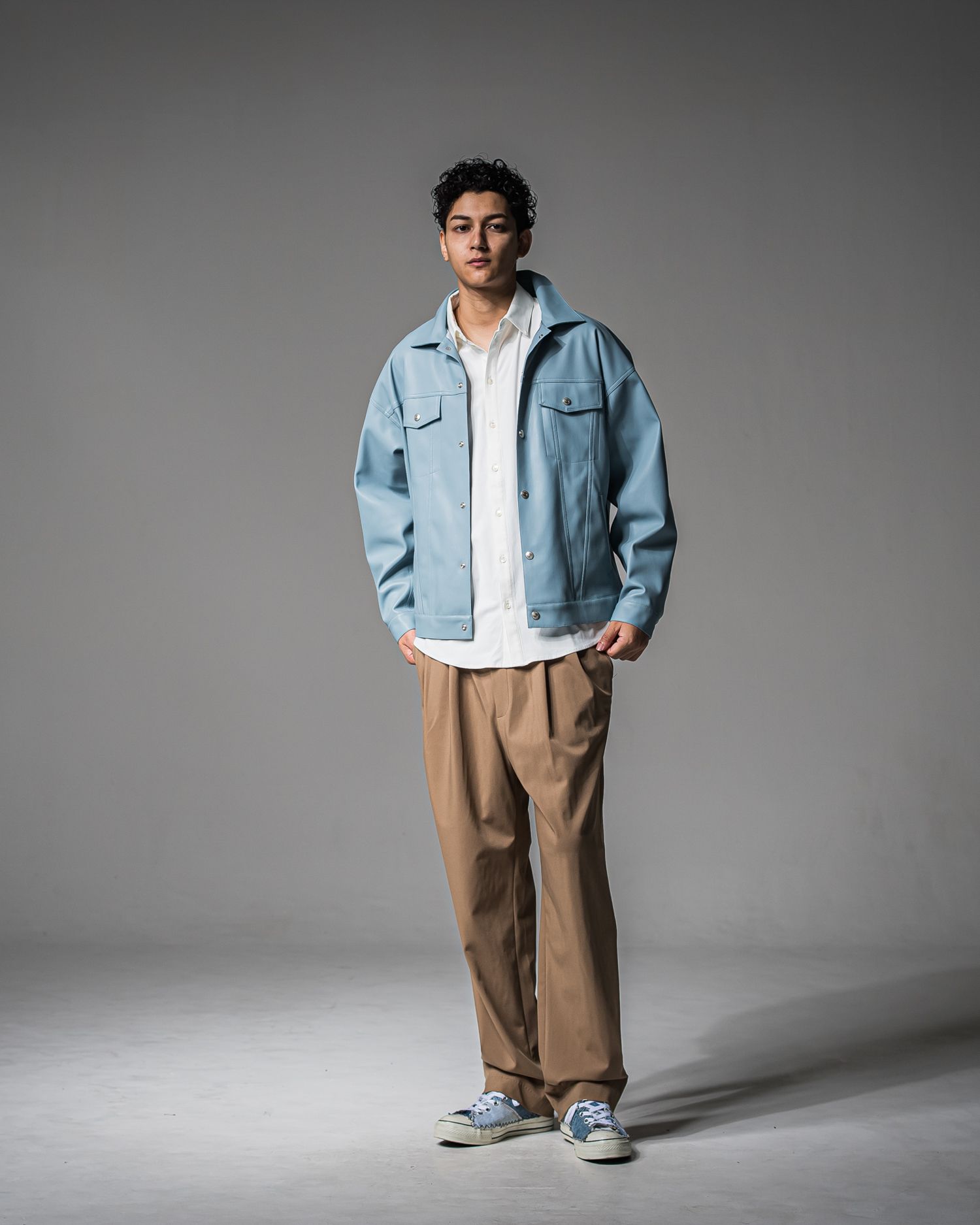 BEN PANTS / RC37-ST-038 / スーパーワイドパンツ / ベージュ