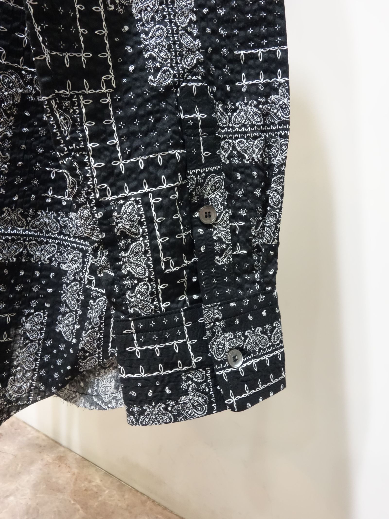 【※期間限定販売※】 BANDANA OVER GOWN SHIRTS / RC19-SH-002 / バンダナオーバーシャツ