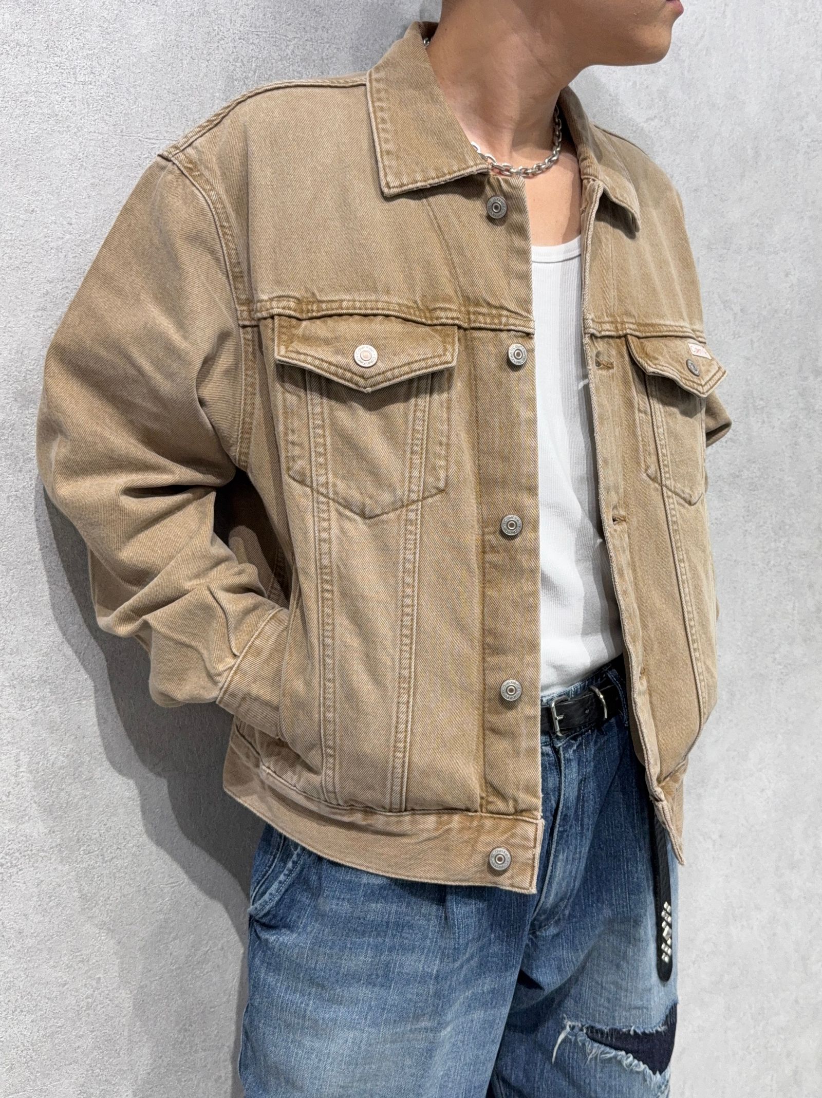 Calvin Klein×RESOUND新作で王道アメカジコーデ