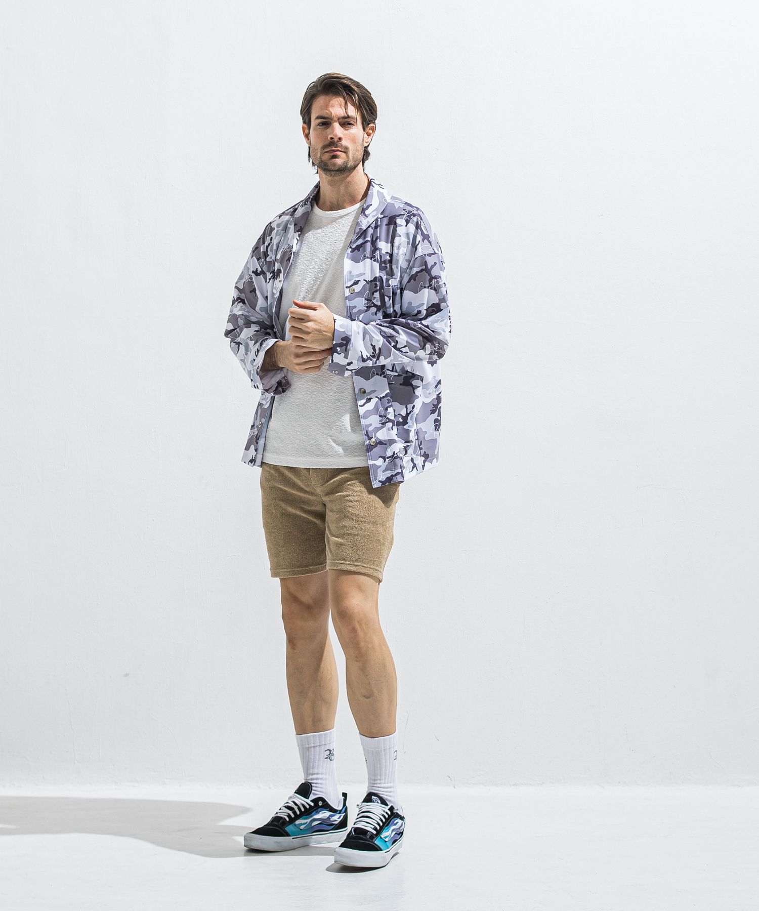 VINTAGE PILE SHORTS / RC40-HP-001 / パイルショーツ / ベージュ (5月中旬入荷予定)