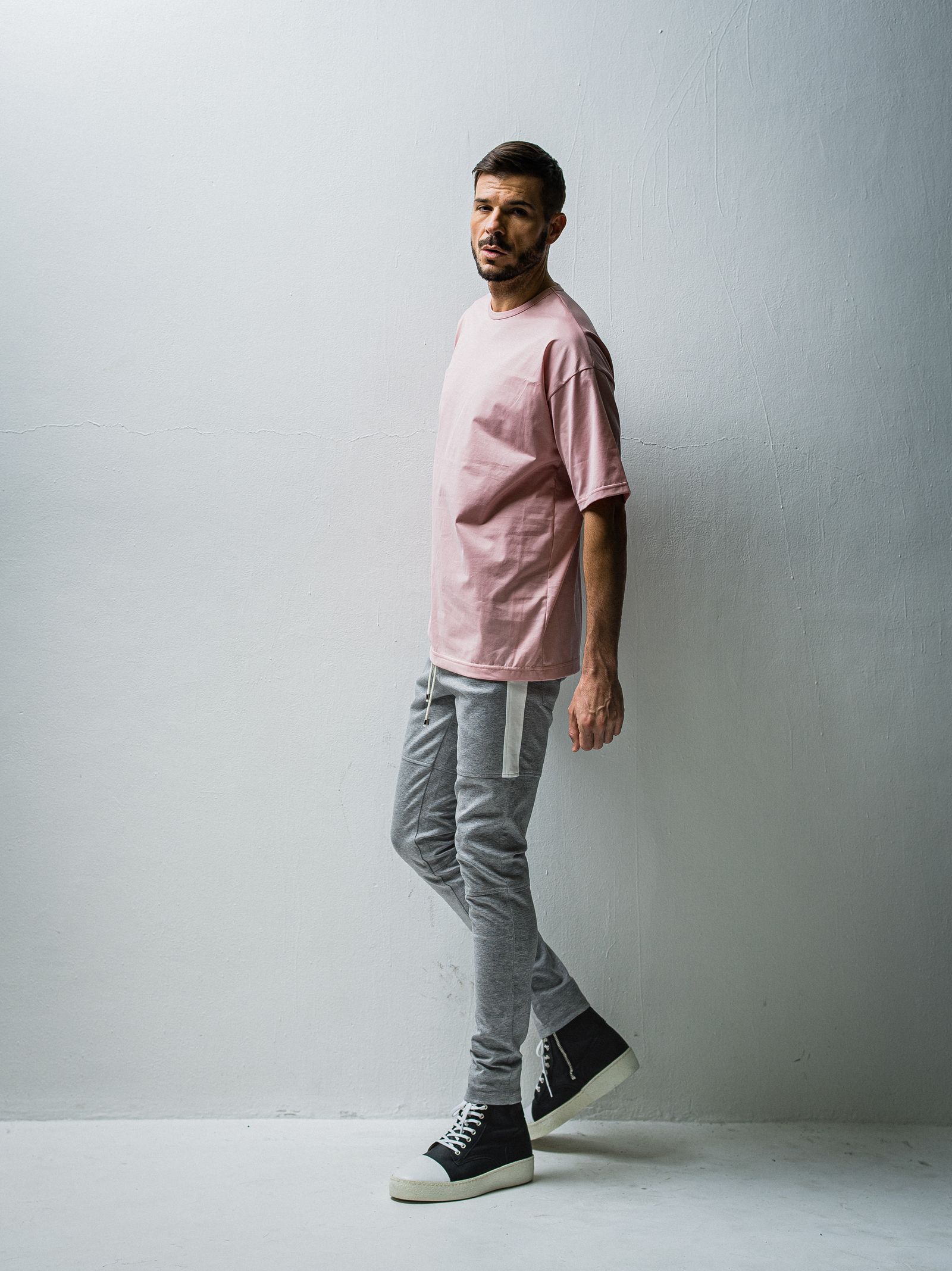 BACK ICON ROGO LOOSE TEE / RC27-T-001 / バックロゴビッグTシャツ / ピンク※