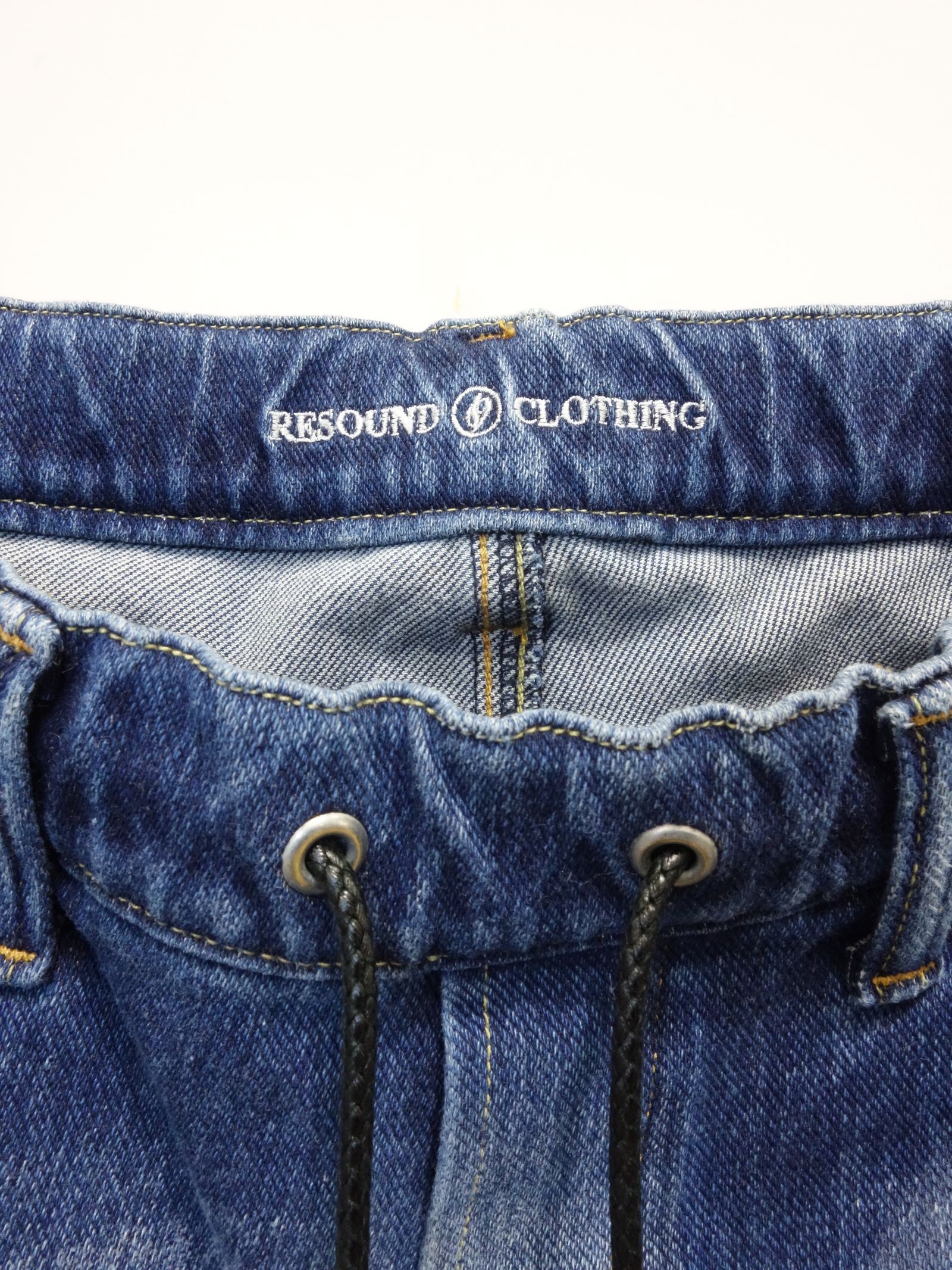 MICK DENIM JERSEY / RC22-ST-020 / デニムジャージテーパードパンツ