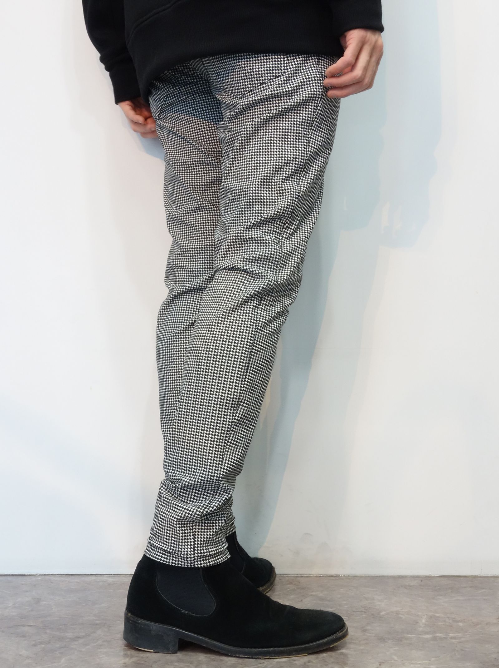 RESOUND CLOTHING - CHRIS EASY PANTS / RC29-ST-016 / 千鳥柄イージー