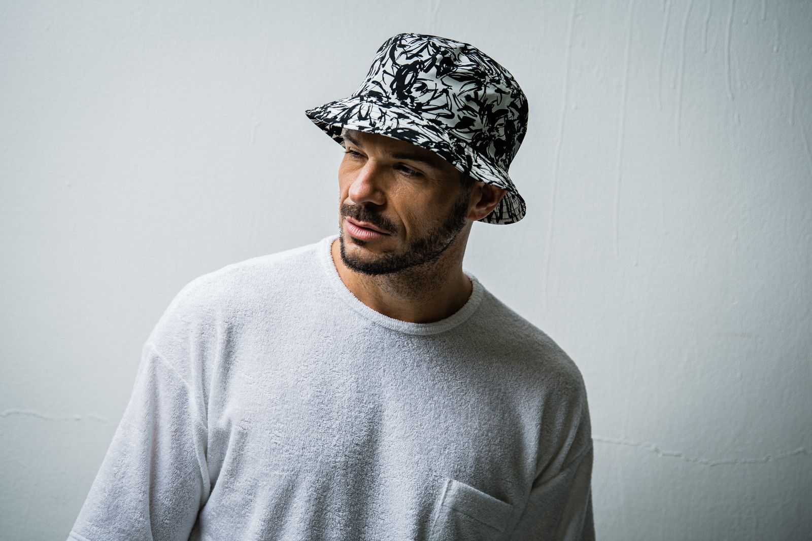 BUCKET HAT / RC27-CAP-003 / リーフ柄バケットハット / リーフ※