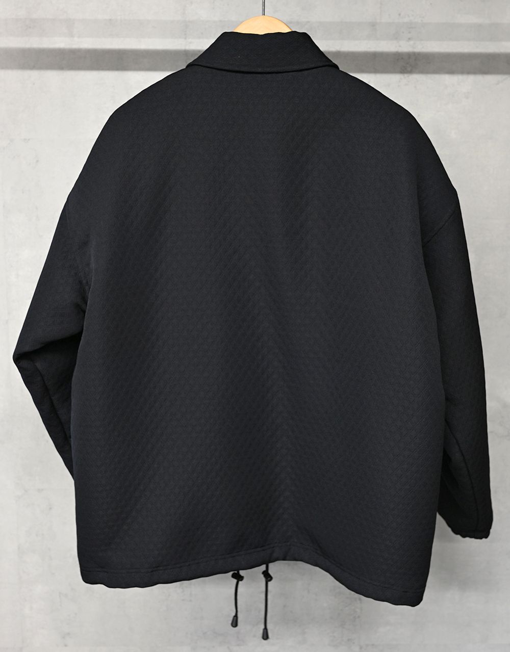 FUR COACH JK / RC38-JK-005 / キルティングファーコーチジャケット / ブラック (11月中旬入荷予定)