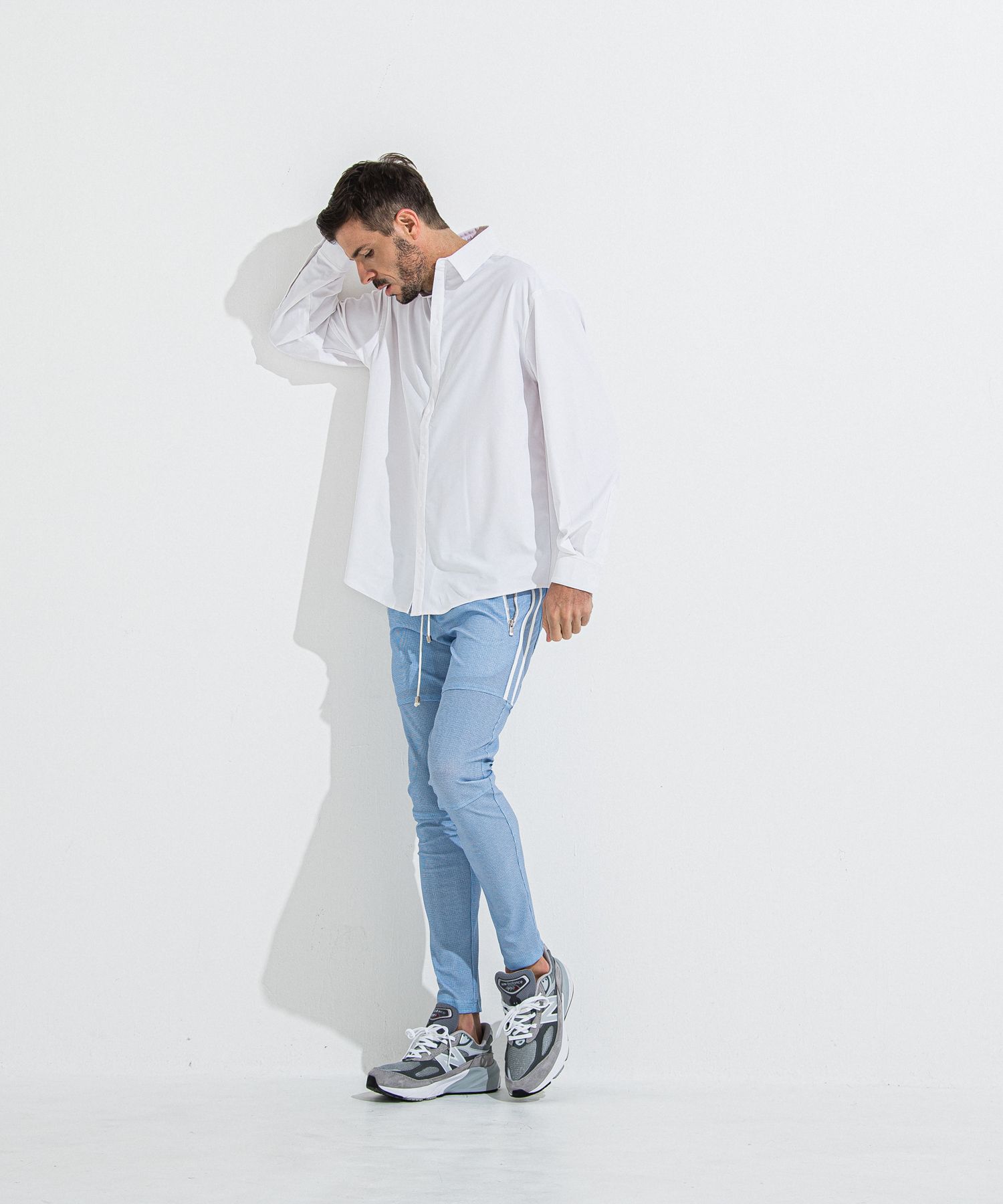 RUSH JACK SHIRTS / RC36-SH-001 / オーバーサイズラッシュガードシャツ / ホワイト