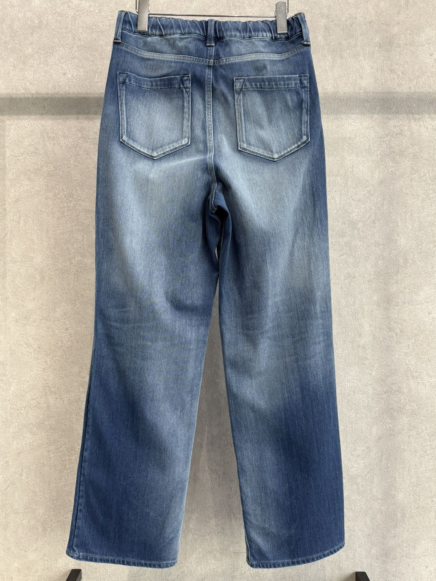 KING DENIM JERSEY / RC38-ST-005 / デニムジャージバギーワイドパンツ / インディゴクラッシュ