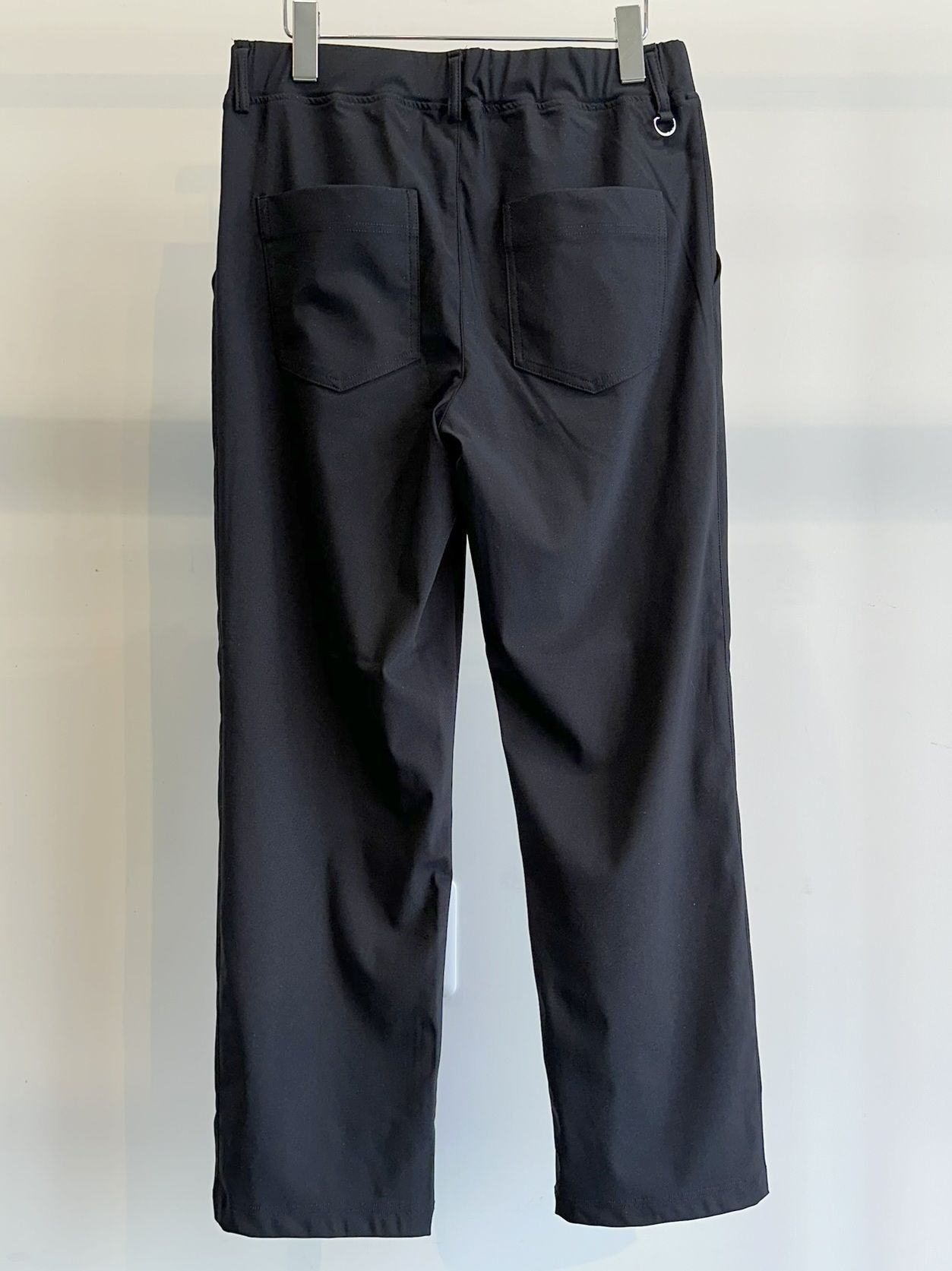 CHRIS EASY WIDE PANTS / RC31-ST-016W / ナイロンワイドパンツ / ブラック