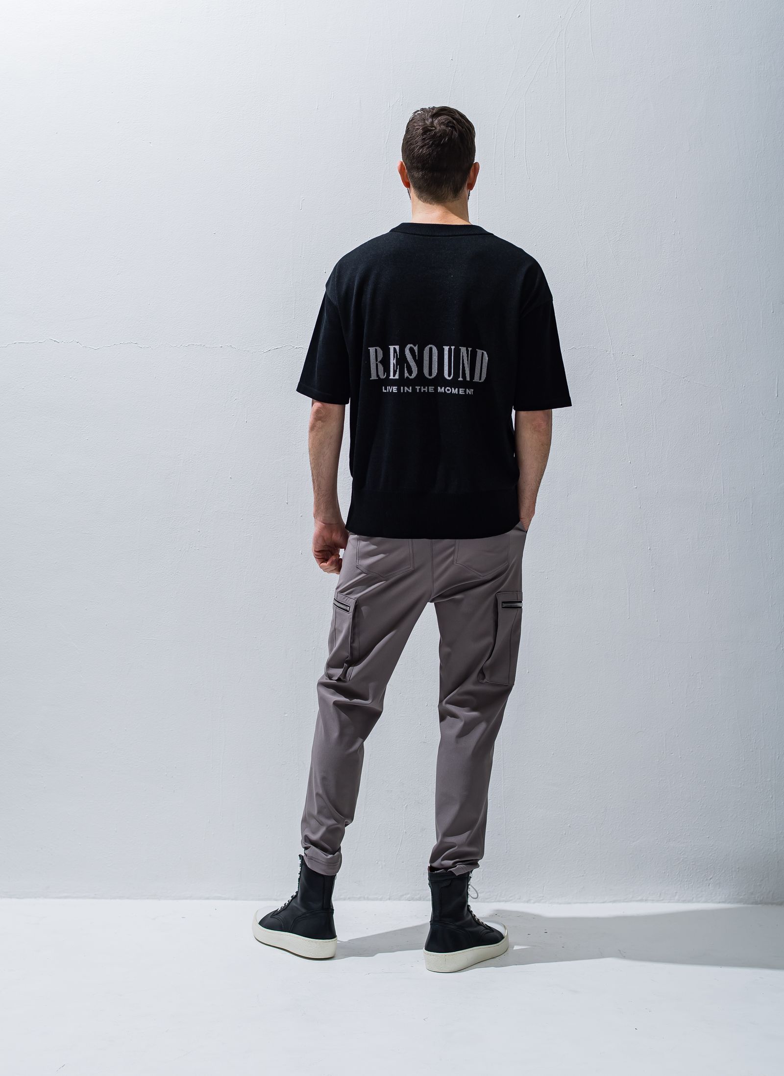 RESOUND CLOTHING - REX CARGO / RC28-ST-030 / イージーカーゴパンツ / チャコール | LUKE