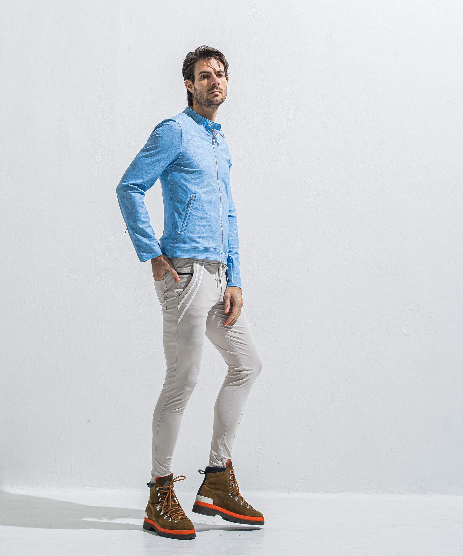 RUSH SB RIDERS / RC40-JK-001 / ラッシュガードシングルライダース / ライトインディゴ (5月下旬入荷予定)