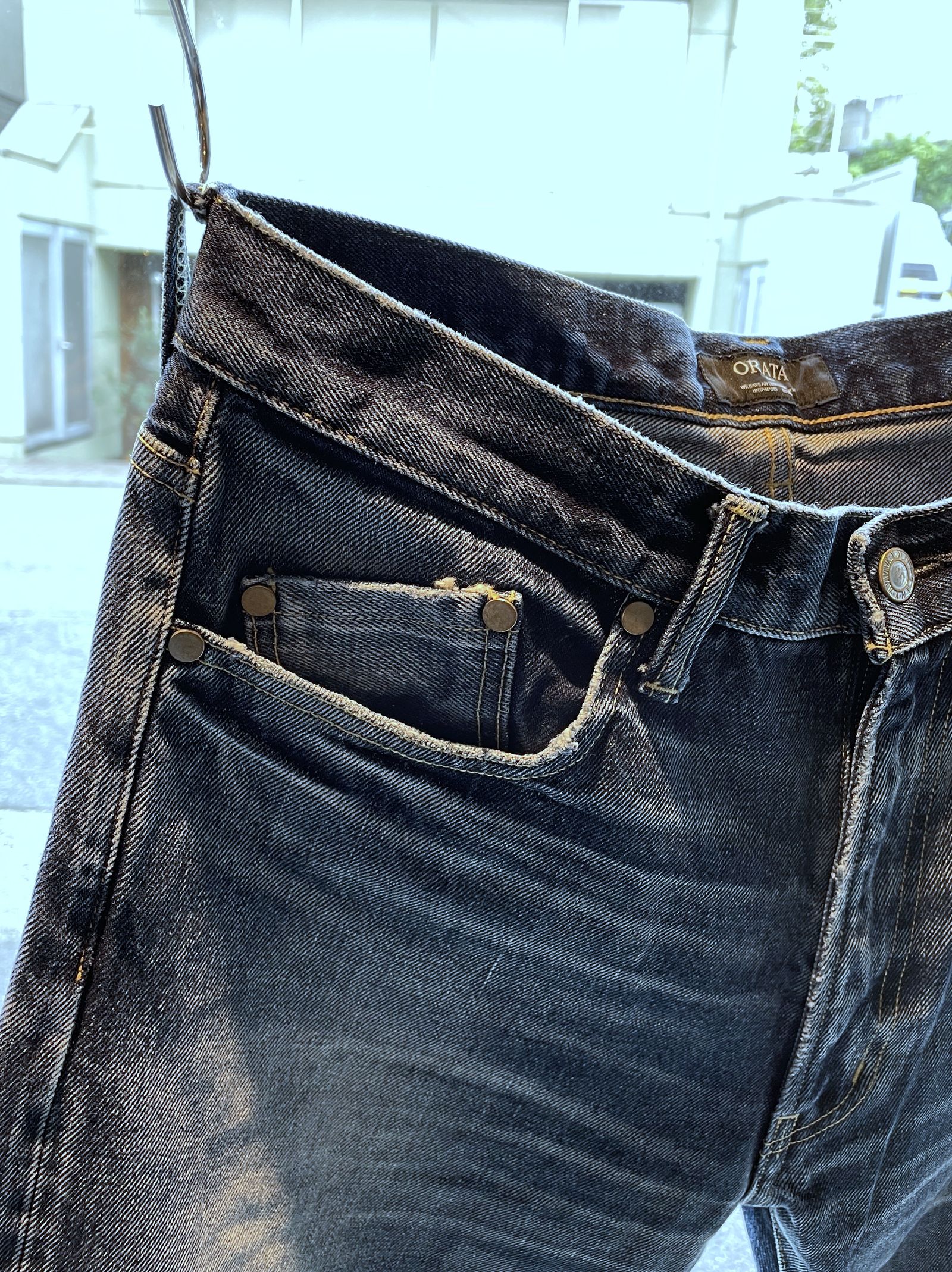 OR VINTEAGE JEANS / OR1-ST-001 / スリムテーパードストレートデニム / インディゴユーズド (12月中旬入荷予定)