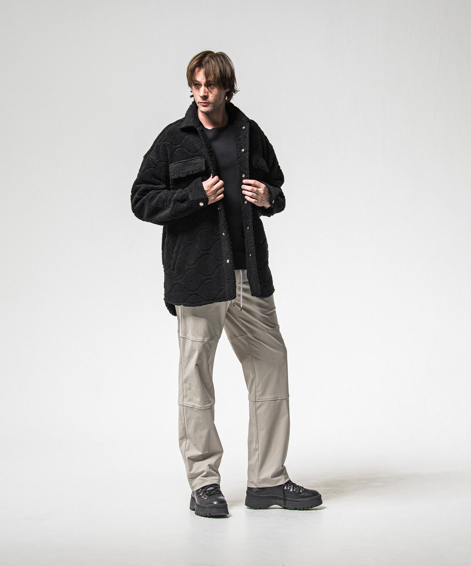 CPO BOA SHIRTS JK / RC38-JK-006 / ボアCPOシャツジャケット / ブラック (11月上旬入荷予定)
