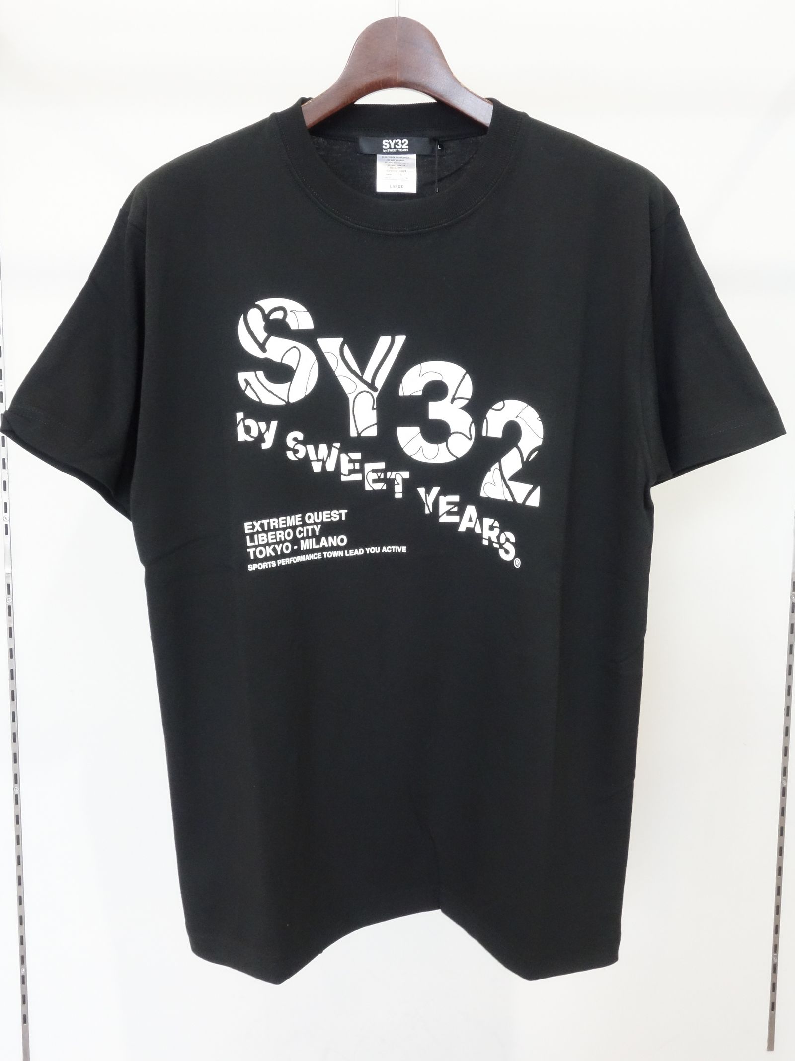 【別注アイテム】 eNs EXCLUSIVE SLASHING LOGO T / 20001128 / プリントTシャツ