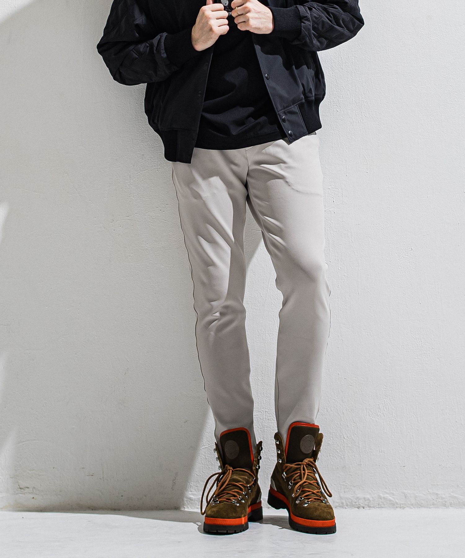 GAVIRIA SLACKS EASY PANTS / DP1-ST-001 / スラックスイージーパンツ / ベージュ (3月中旬入荷予定)