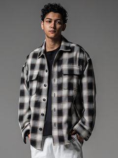 CPO SHIRTS JK / RC37-JK-004 / CPOチェックシャツジャケット / ブラックチェック (9月中旬入荷予定)