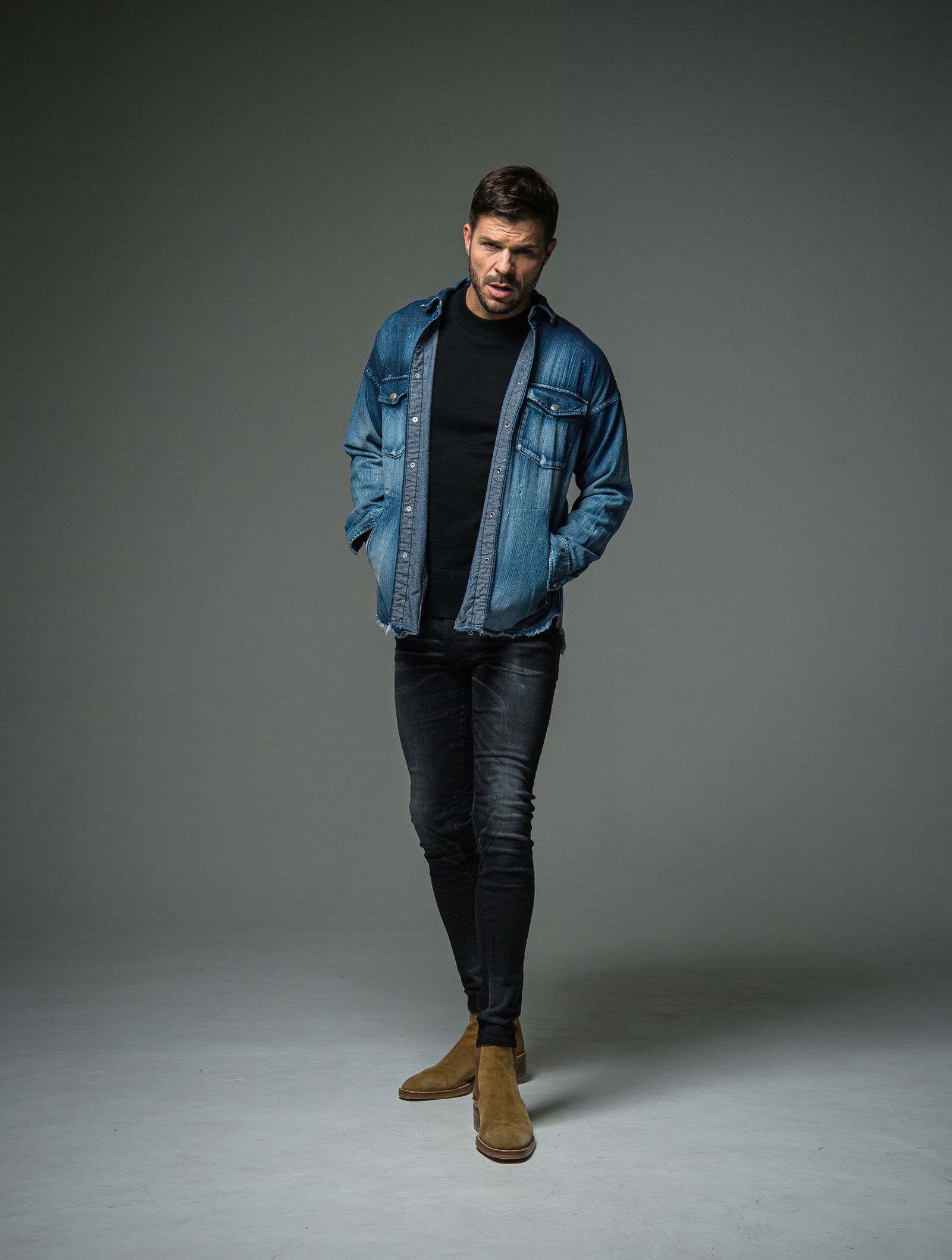 OVER DENIM SHIRTS / RC29-SH-001 / オーバーデニムシャツ / ダークインディゴ