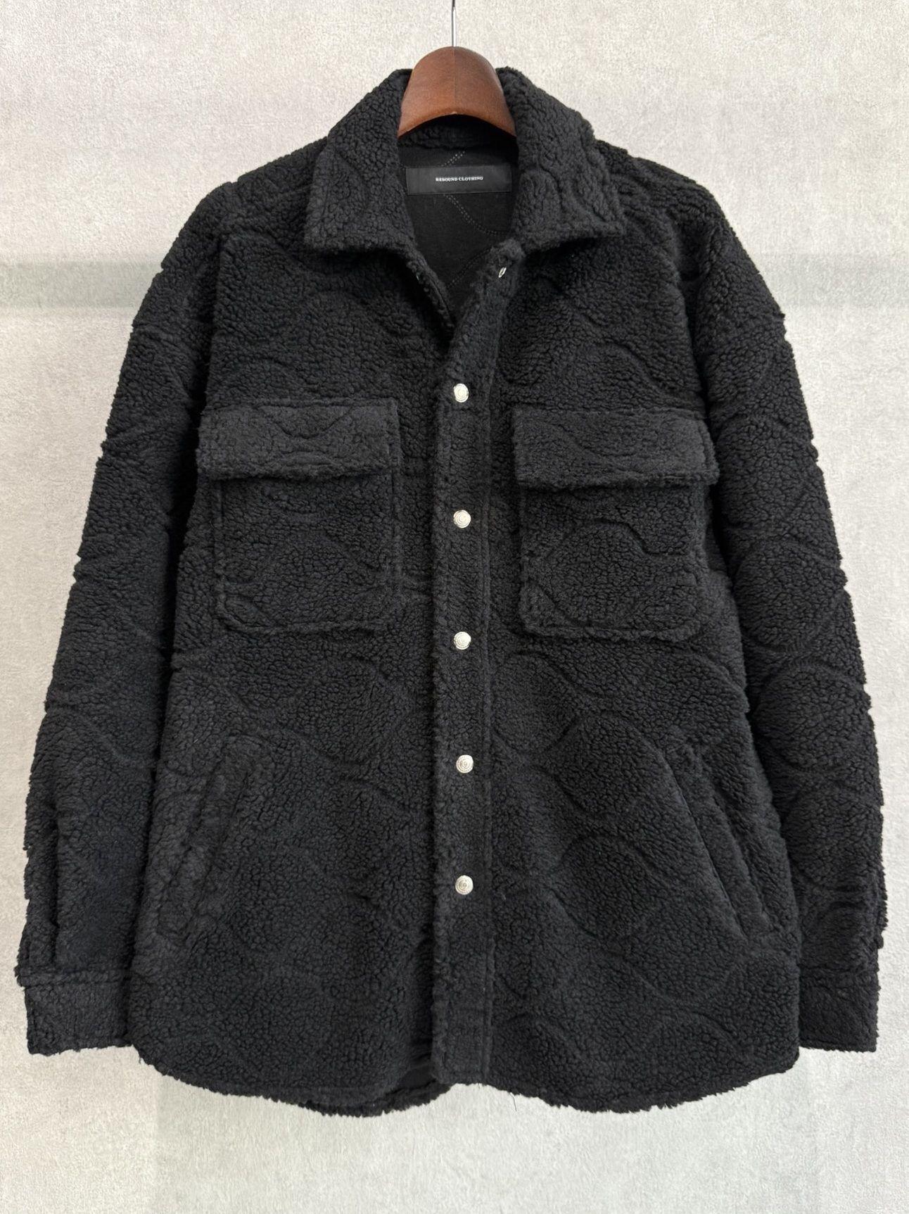 CPO BOA SHIRTS JK / RC38-JK-006 / ボアCPOシャツジャケット / ブラック