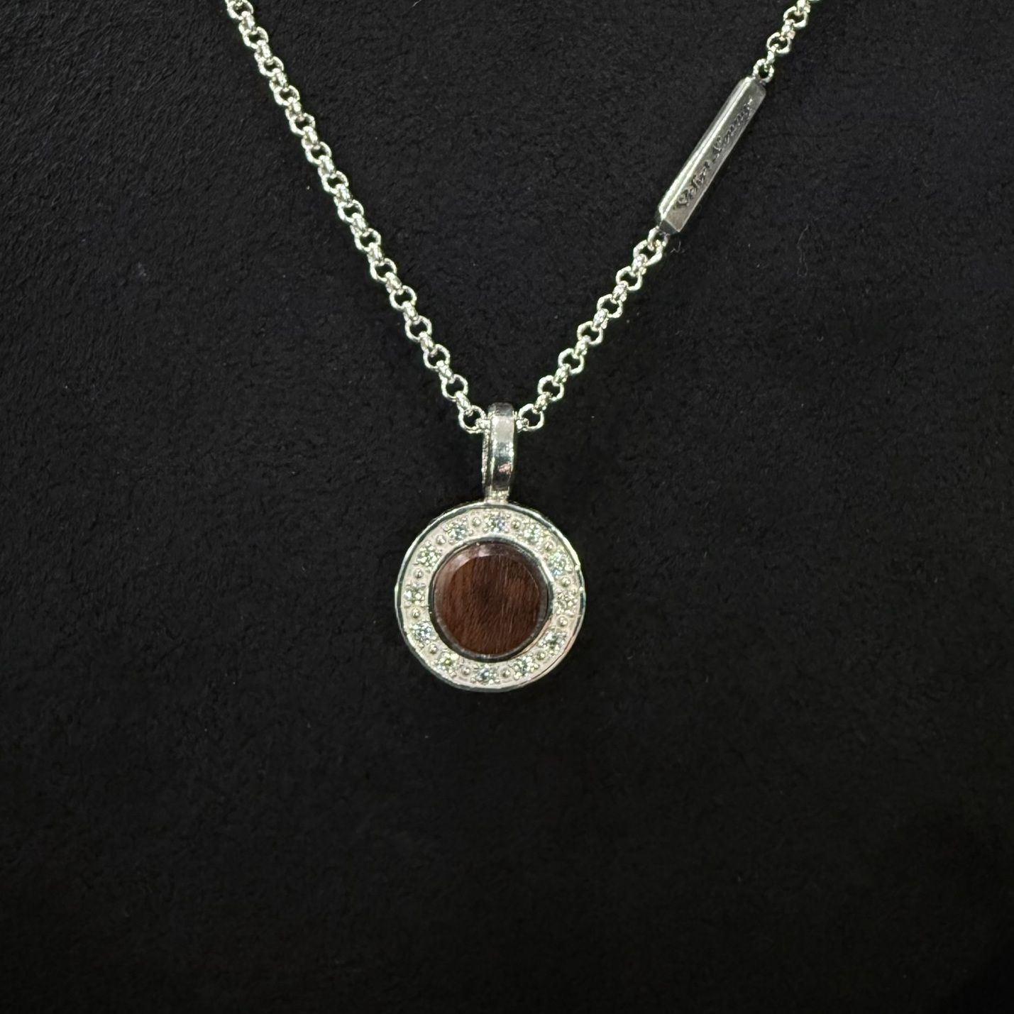 エタニティラウンドウッドペンダント(パオロッサ) / GD1058-PA / ネックレス