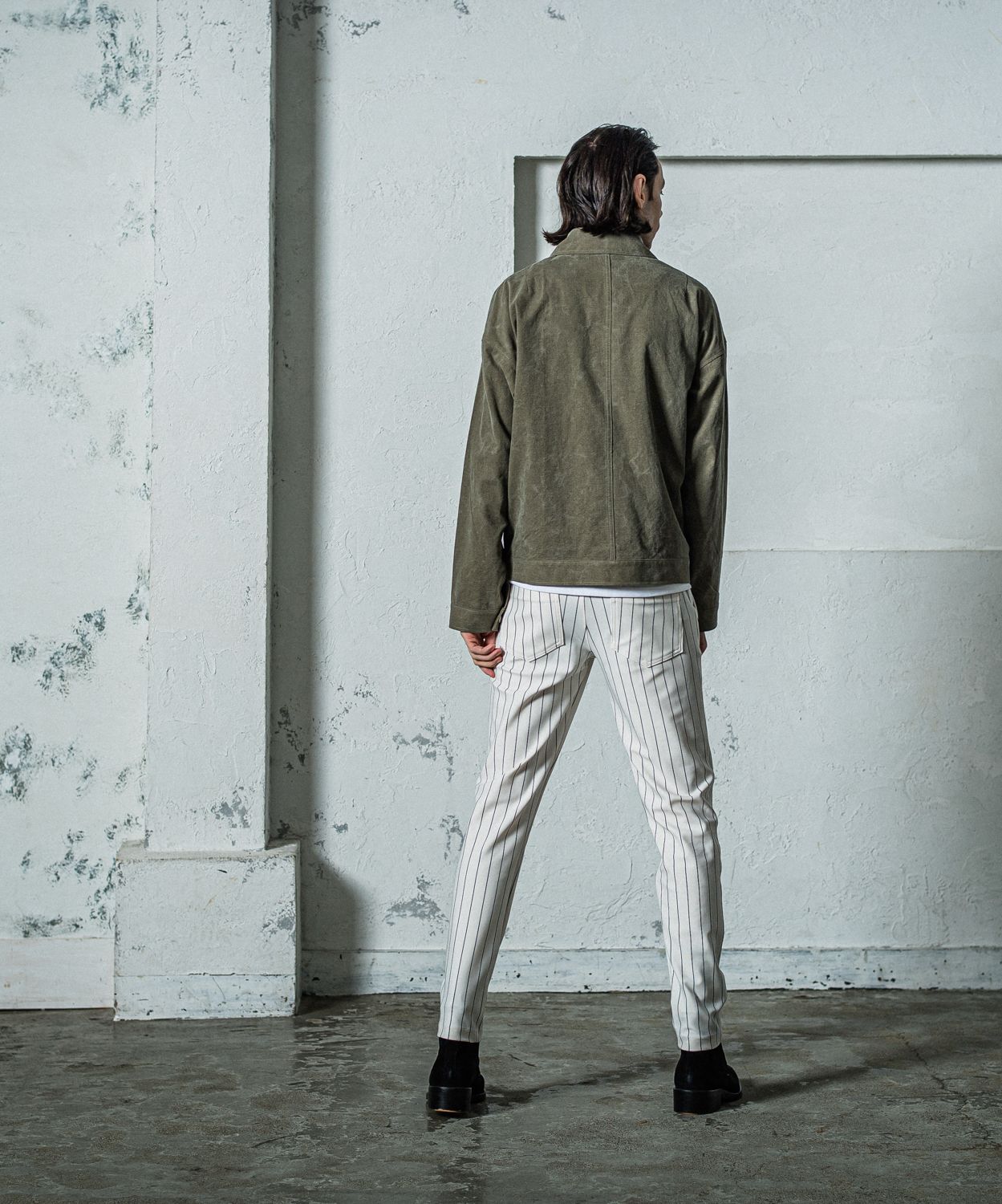 NSNF BASIC TEE / RC35-T-003 / メッセージロゴジャストTシャツ / ホワイト