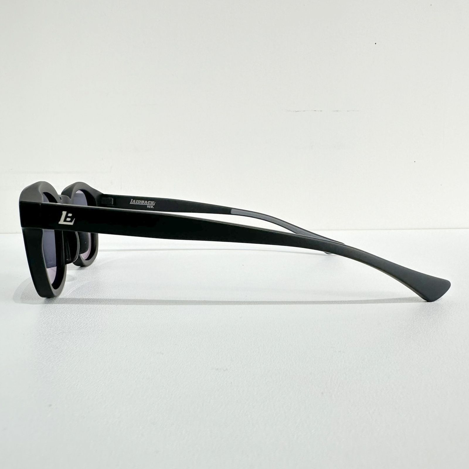 【スポーツモデル】 LAIDBACK LB-1D(dark lens) C-1 / サングラス / マットブラック