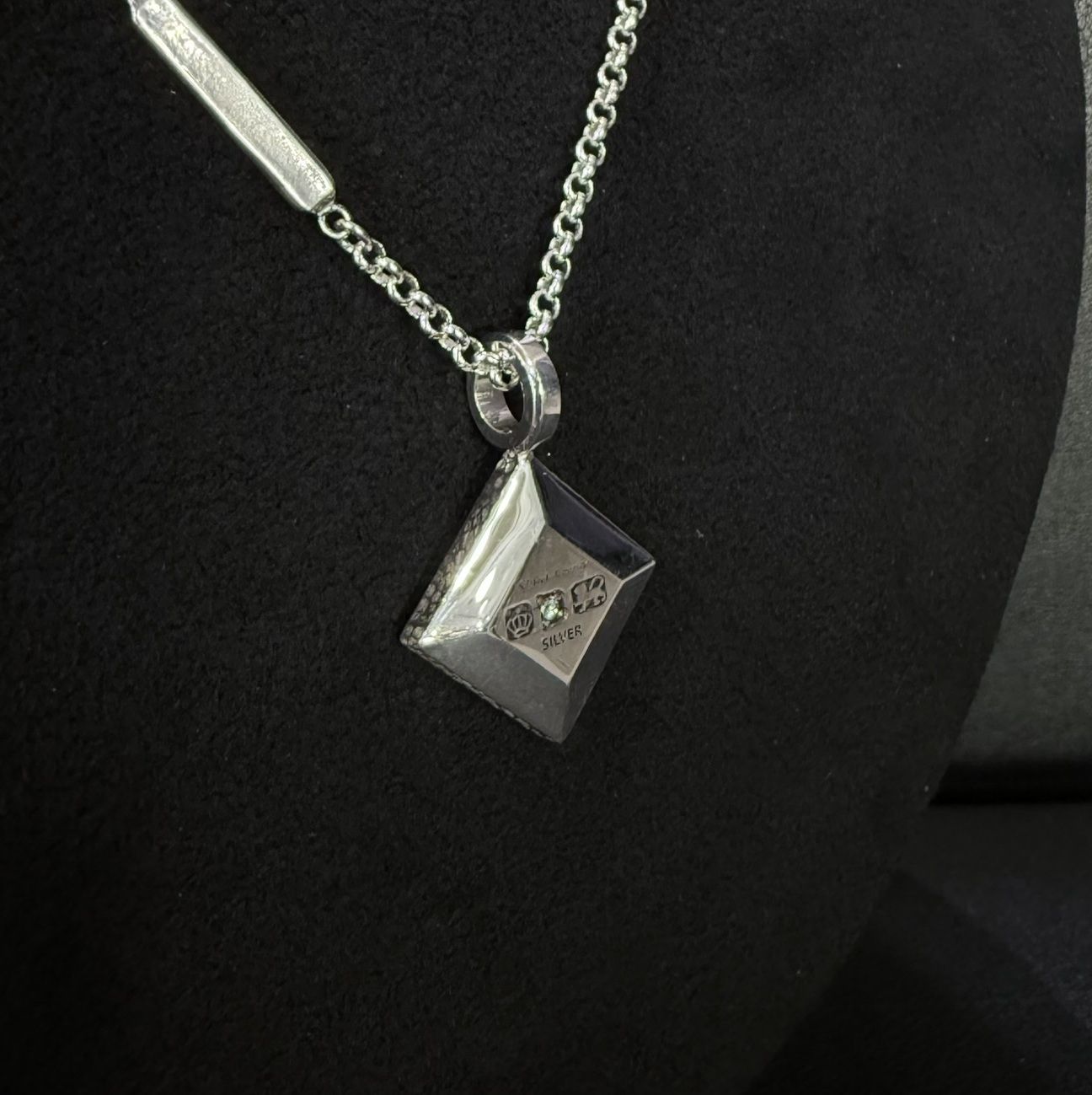 エタニティスクエアウッドペンダント(パオロッサ) / VLP173W-PA / ネックレス