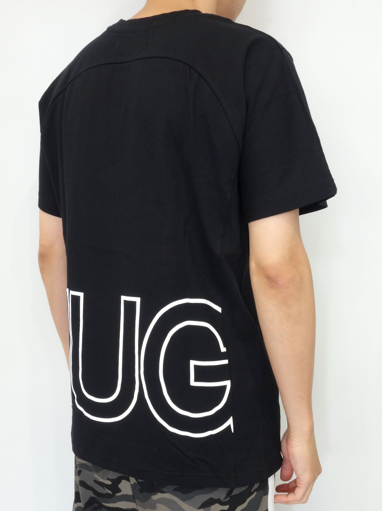 ハイデンシティBIGロゴ半袖Tシャツ / ust-21010