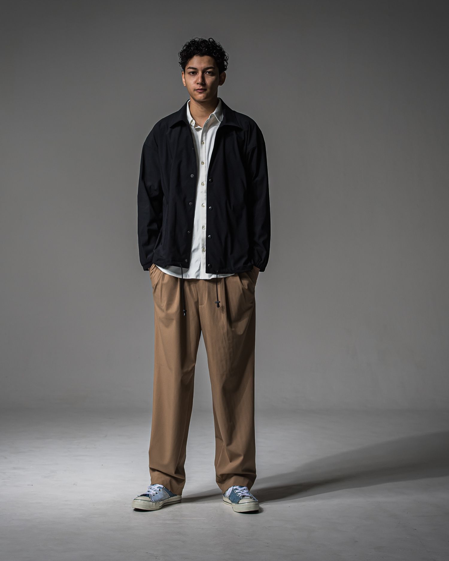 BEN PANTS / RC37-ST-038 / スーパーワイドパンツ / ベージュ