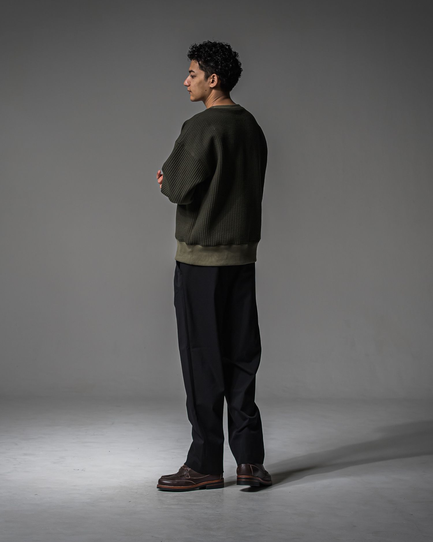 BEN PANTS / RC37-ST-038 / スーパーワイドパンツ / ブラック