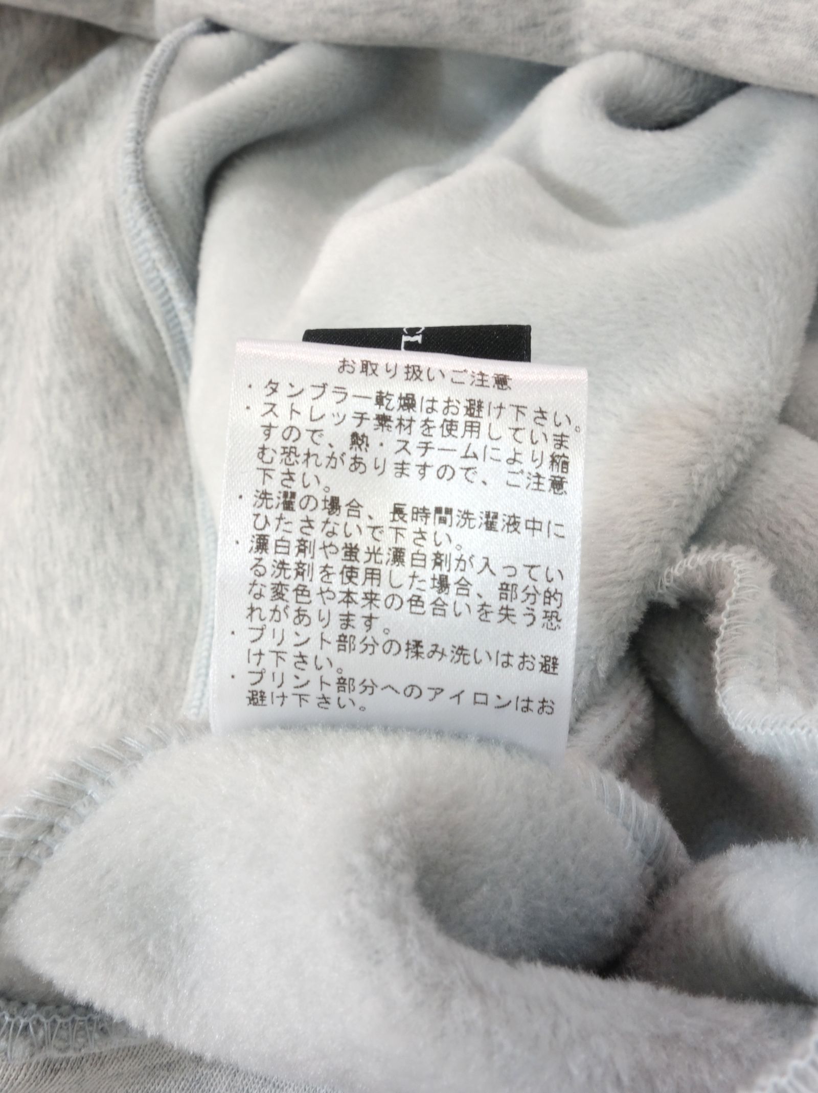 【コラボモデル第4弾】 BOX LOGO BOA FLEECE LOOSE HOODIE / RC18-C-009 / オーバーサイズパーカー / グレー