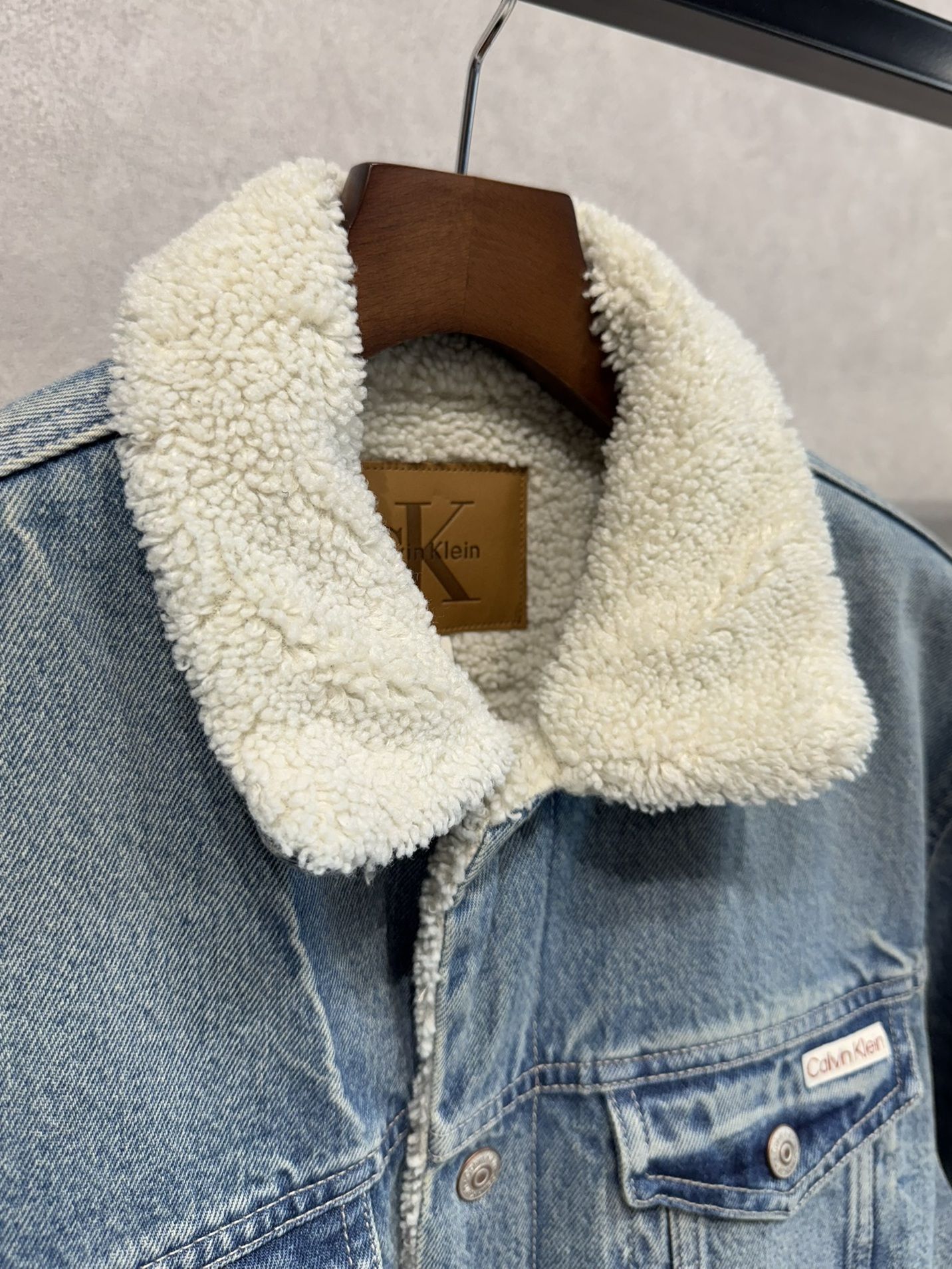 90s シェルパトラッカージャケット / ボアデニムジャケット / 4RD310G / 01J(ライトブルー)