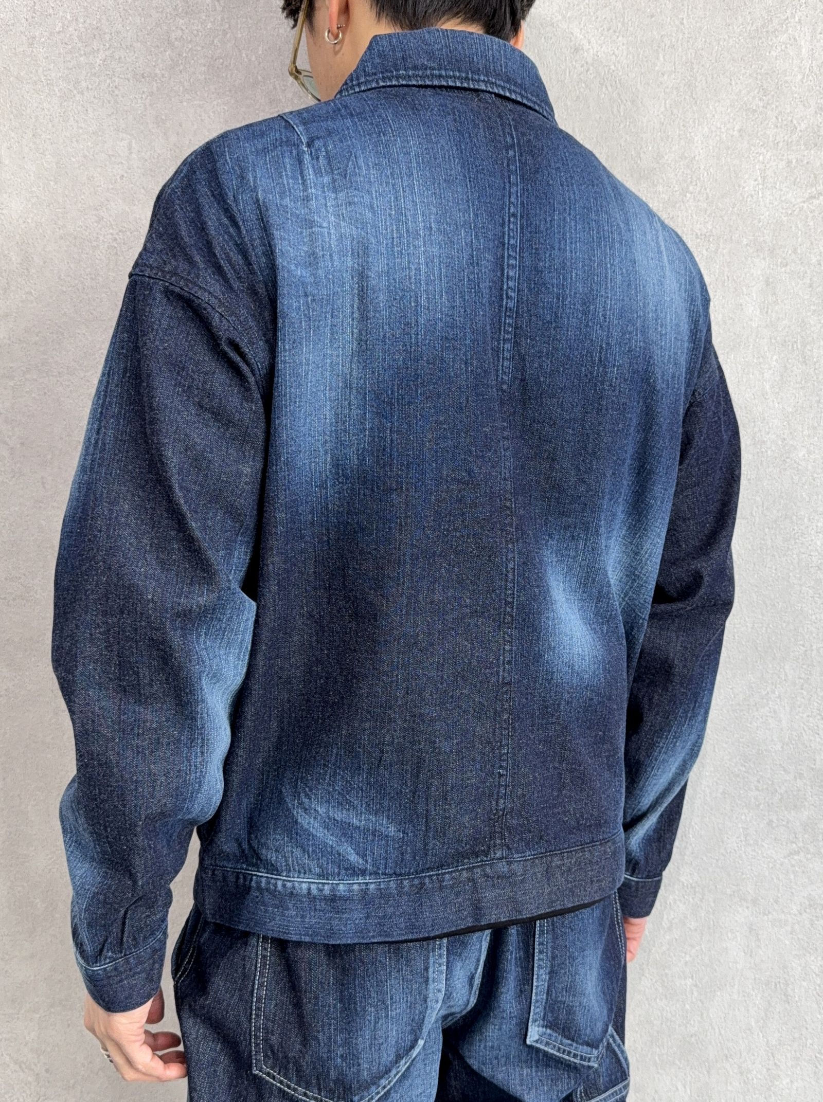 LDENIM AG FLIGHT JACKET / RC39-JK-003 / デニムフライトジャケット / インディゴユーズド