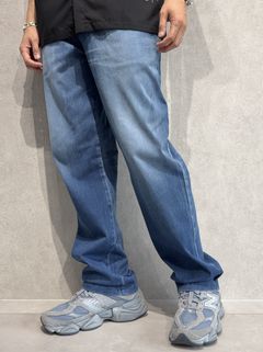 DENIM JERSEY WIDE PT / RC36-ST-016WTD / ライトオンスデニムジャージワイドパンツ / ダークインディゴ