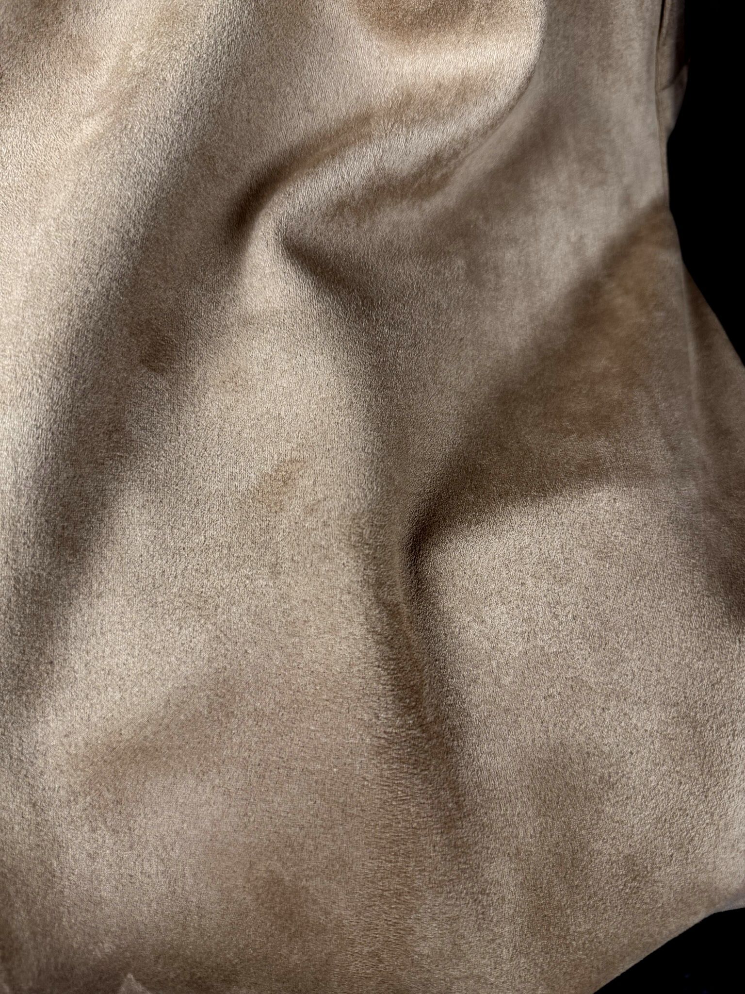 SUEDE LOOSE HOODIE / RC38-C-006 / スエードパーカー / ブラウン (1月上旬入荷予定)