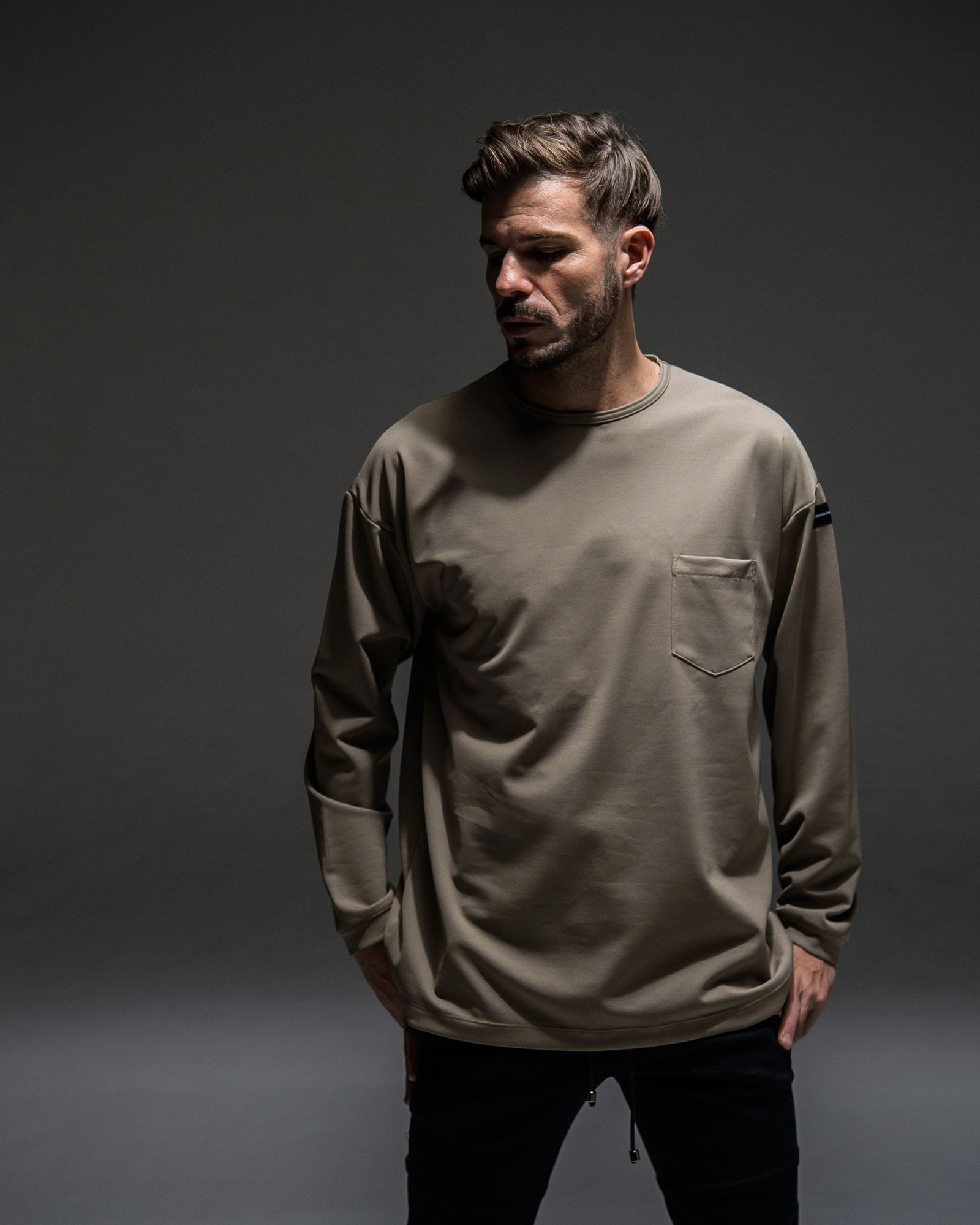 DOUBLE LOOSE POCKET LONG TEE / RC21-T-003 / ロングスリーブTシャツ