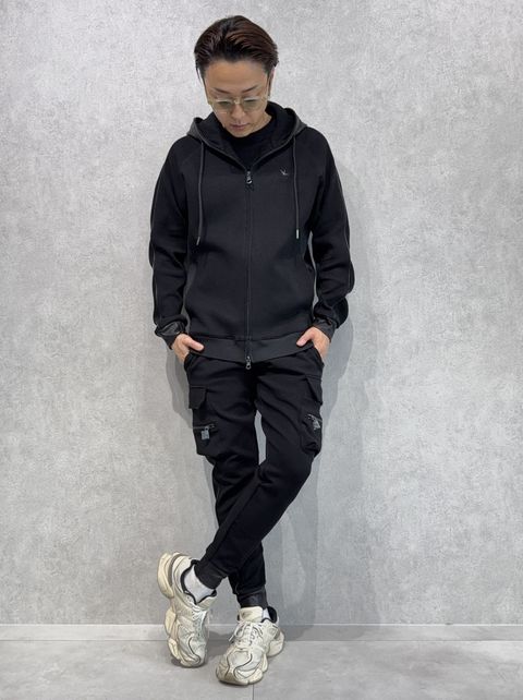 レザーコンビネーションセットアップ / uso-25095,usb-25095 / ブラック