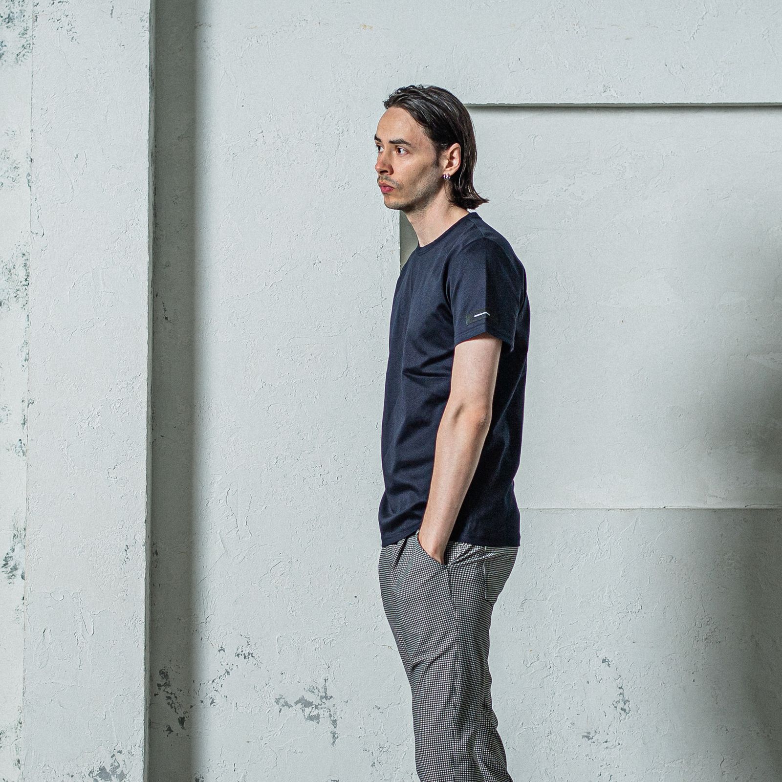 FINEST BASIC T / RC35-T-006 / 最高品質コットンTシャツ / ネイビー