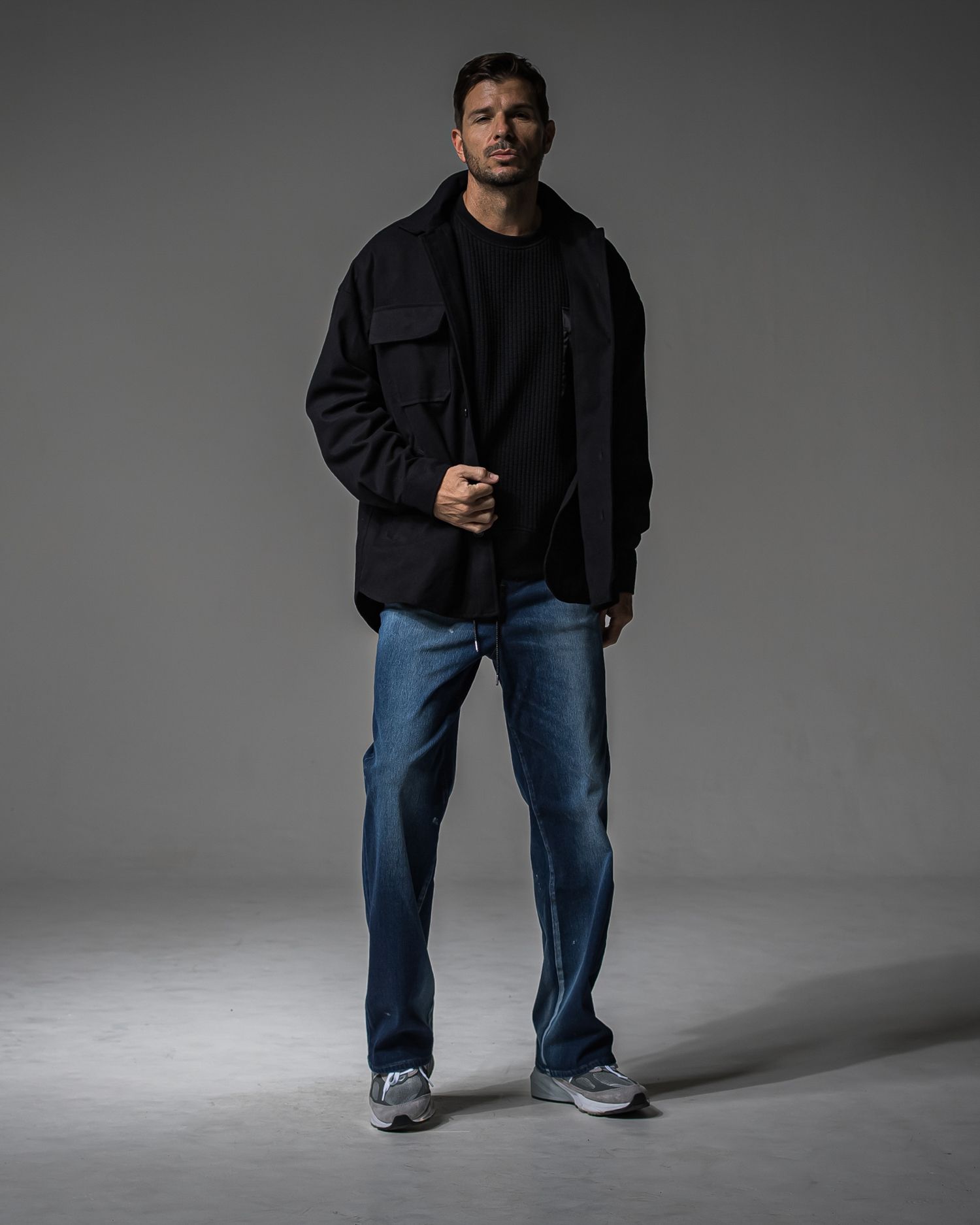 KING DENIM JERSEY / RC37-ST-005 / デニムジャージ バギーワイドパンツ / ダークインディゴ