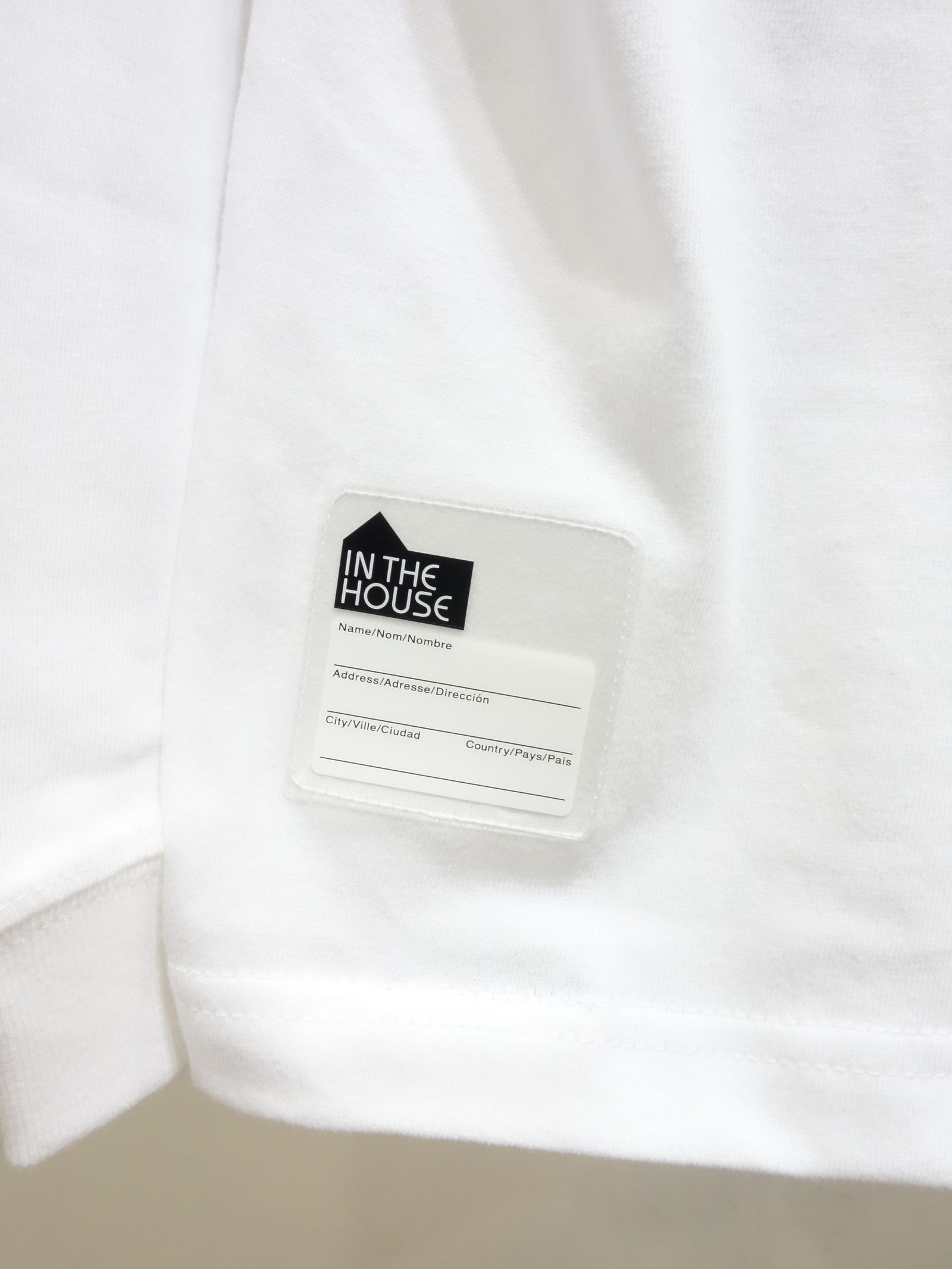 【SY32×IN THE HOUSE】 W-NAME L/S TEE / ITH11053 / ロングスリーブTシャツ