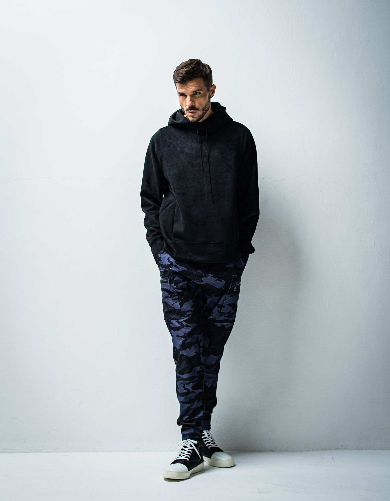 CAMO JERSEY GR PT / OR1-ST-005 / カモジャージギアカーゴパンツ / ブラックカモフラ (1月上旬入荷予定)