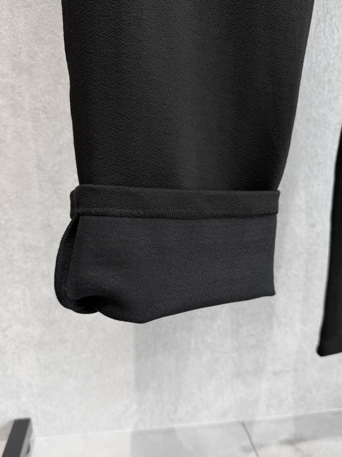 CHRIS EASY WIDE TUCK PANTS / RC41-ST-016WT / セミワイドタックパンツ / ブリスターブラック