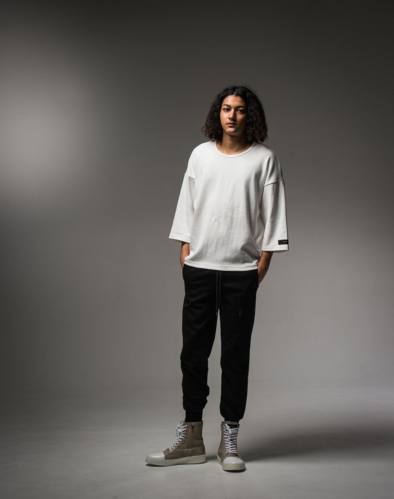 THREE-QUARTER SLEEVE WAFFLE T / RC23-C-001 / 七分袖サーマルTシャツ