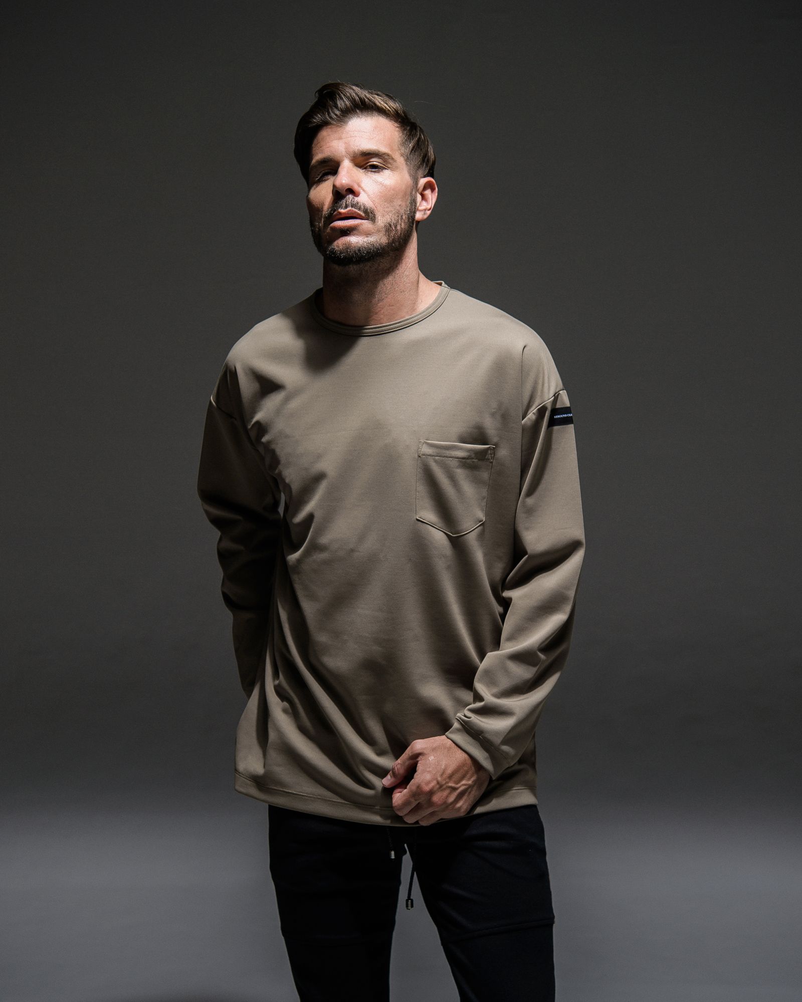 DOUBLE LOOSE POCKET LONG TEE / RC21-T-003 / ロングスリーブTシャツ