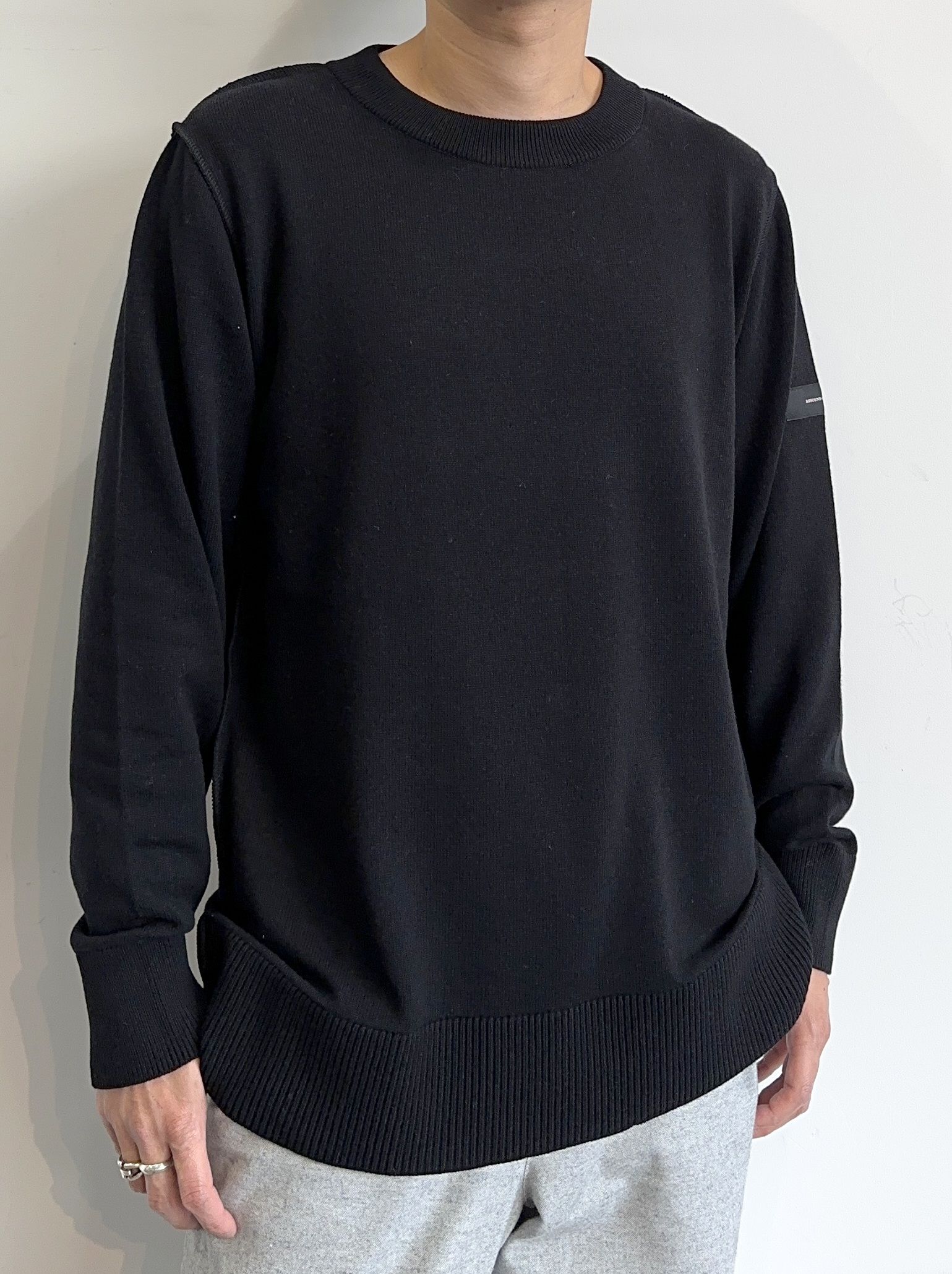 RESOUND CLOTHING - OUT SEAM SWEATER / RC30-K-001 / アウト