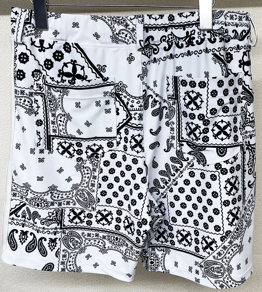 RUSH SHORTS / RC28-HP-002 / ラッシュガードハーフパンツ / バンダナホワイト※