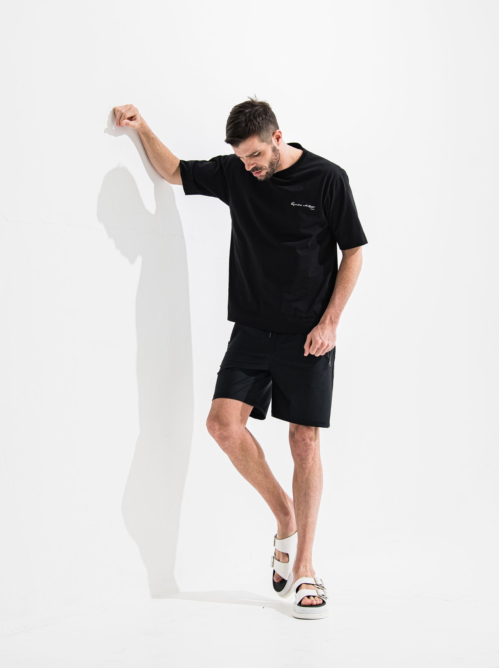 RUSH SHORTS / OR2-HP-002  / ラッシュガードハーフパンツ / ブラック (6月中旬入荷予定)
