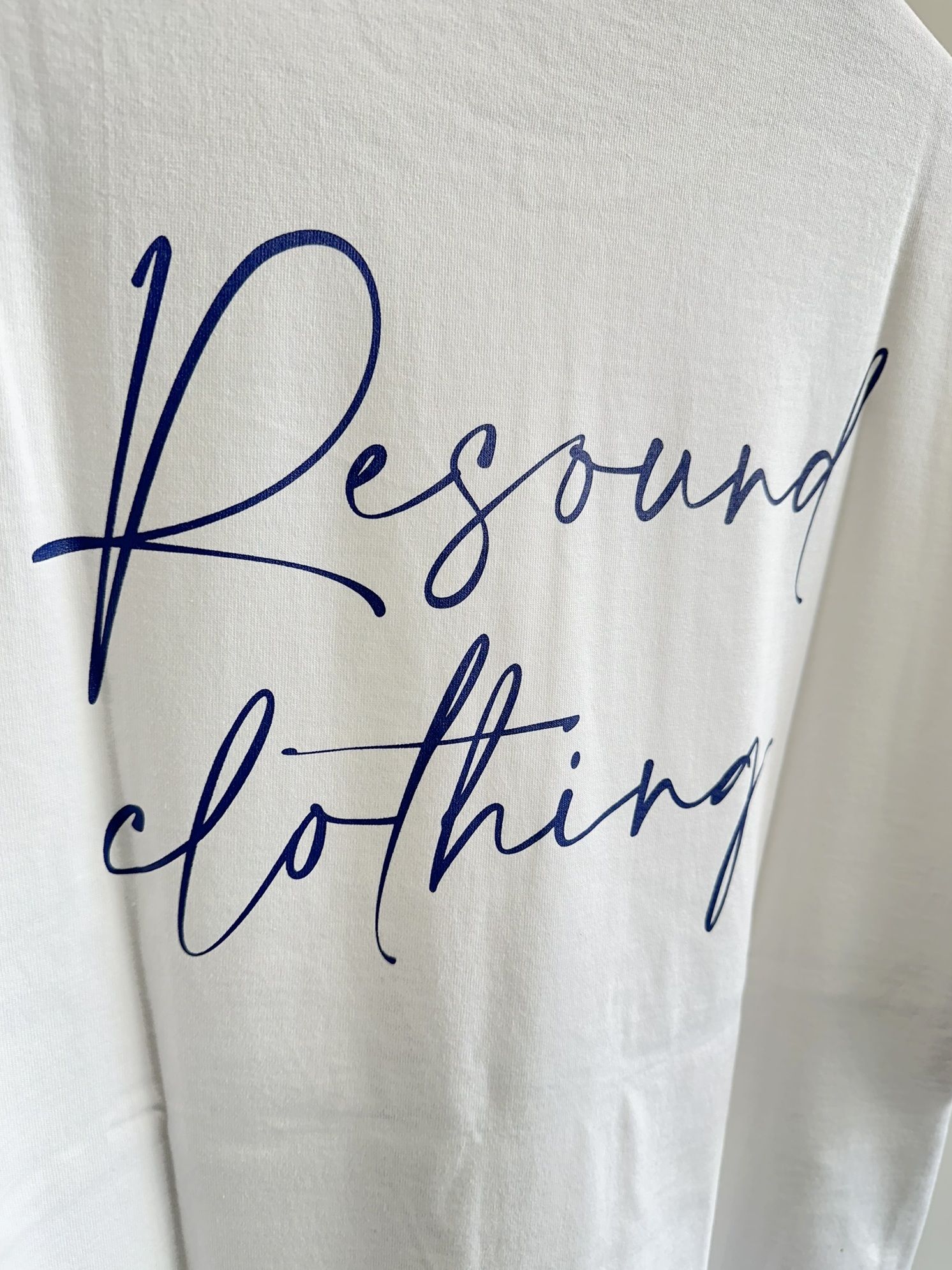 BD ICON LOOSE TEE / RC31-T-002 / バックプリントビッグTシャツ / ホワイト