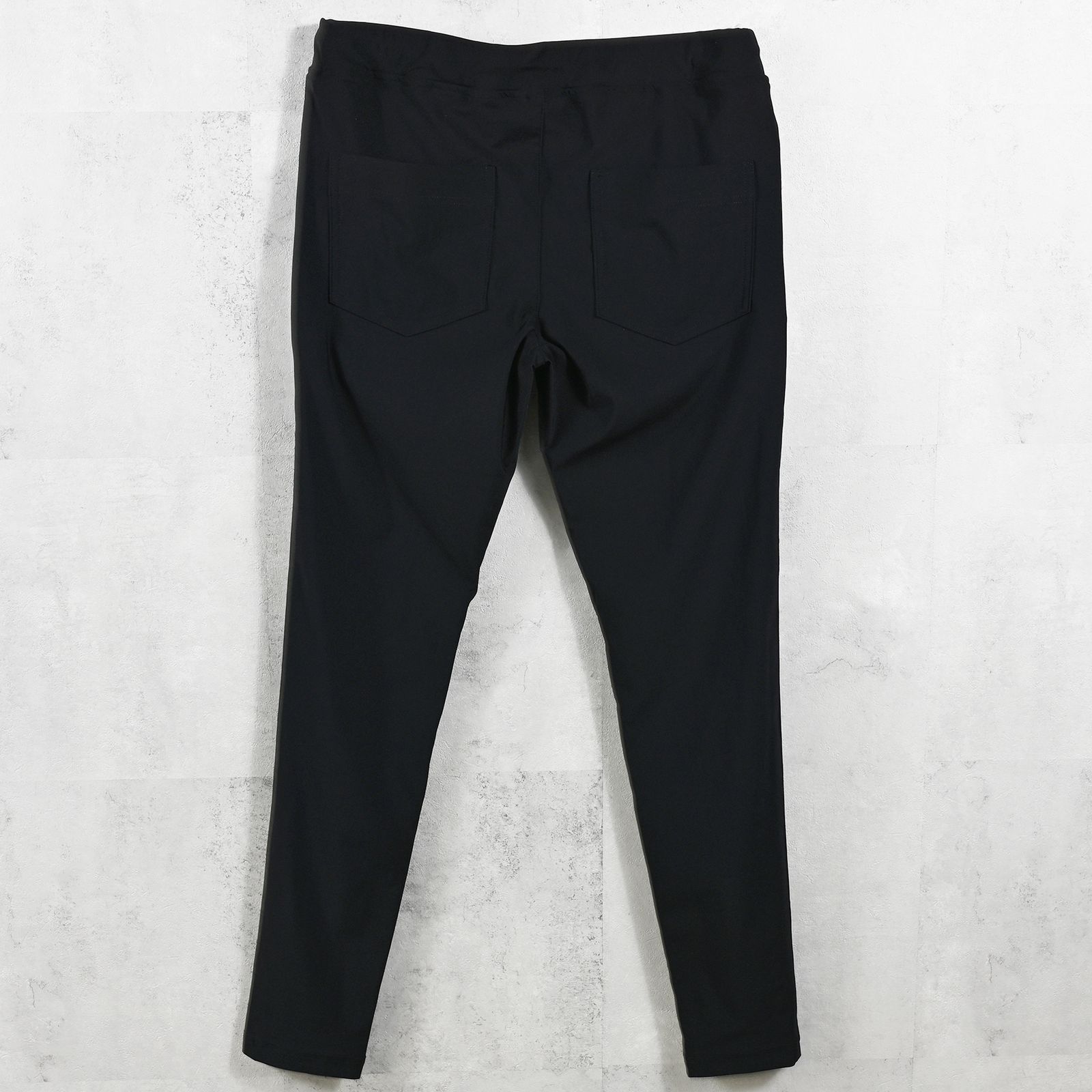 EDGE NYLON PT / BASIC-ST-014 / エッジナイロンラインパンツ / ブラック×ホワイト (4月下旬入荷予定)
