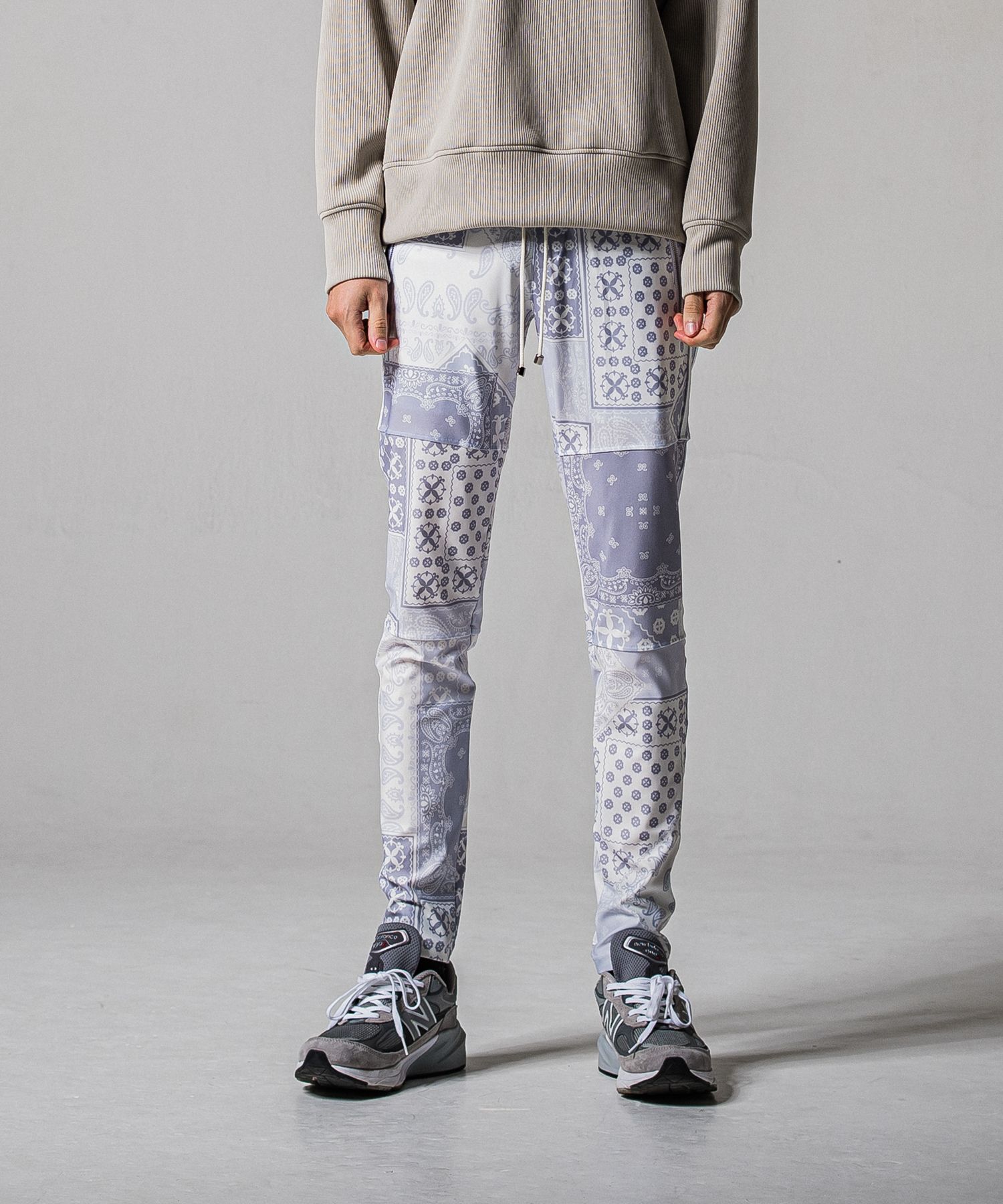 JOHNSON LINE NYLON PT / RC39-ST-009 / ジョンソンナイロンラインパンツ / バンダナグレー (3月上旬入荷予定)