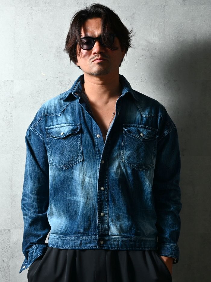 WESTAN JK / DP1-JK-004 / ウエスタンシャツジャケット / ダークインディゴ (3月中旬入荷予定)